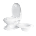 My Real Potty Training Toilet with Life-Like Flush Button & Sound - White - Nuby US