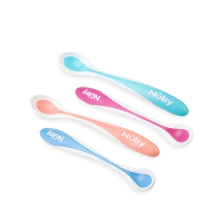 Hot Safe Spoon - 4 pack - Nuby US