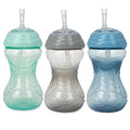 Clik-It Soft Spout Easy Grip Sippy Cup Neutral 3 Pack