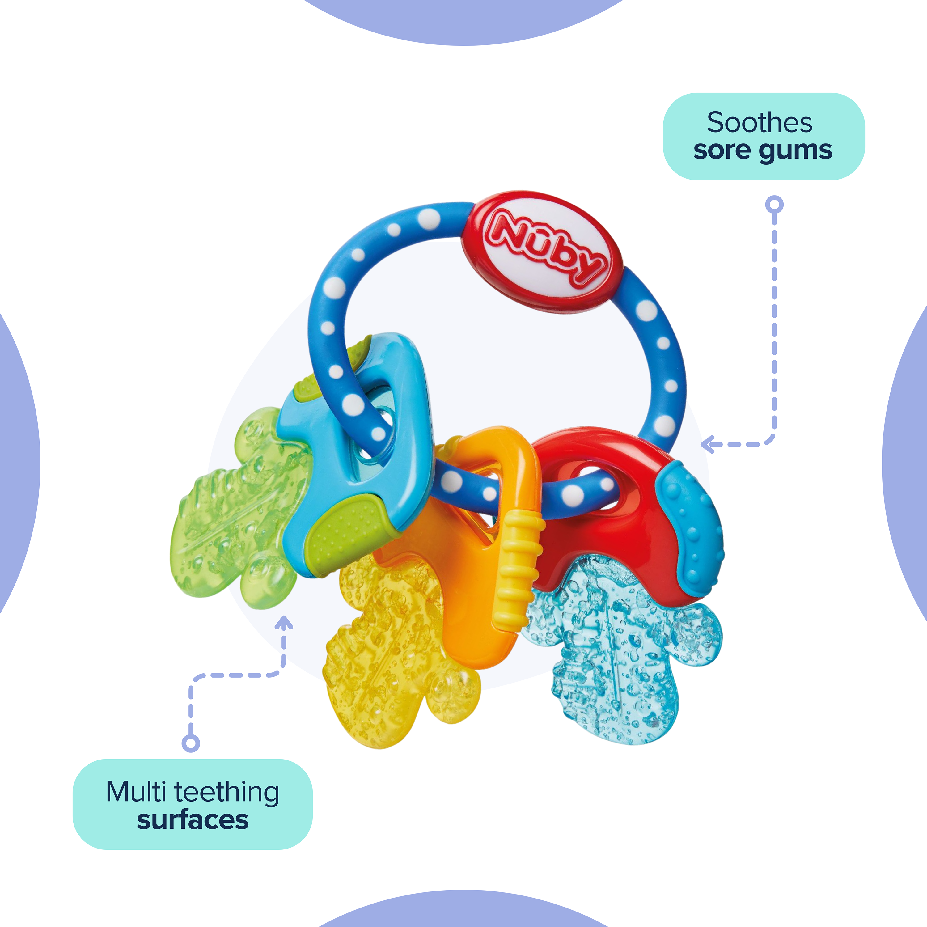 Nuby Icy-Bite Teether Keys