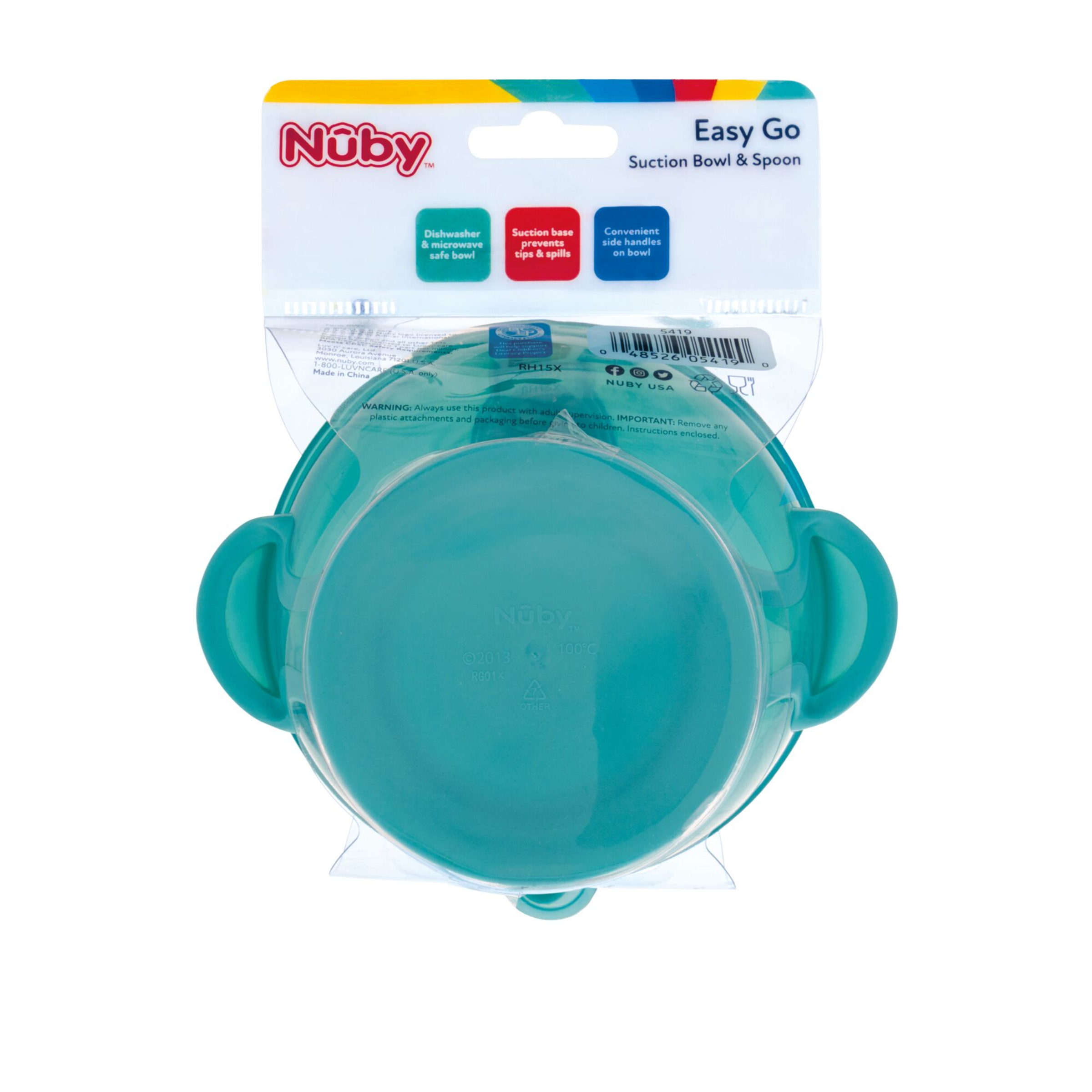 Nuby Easy Go Suction Bowl & Spoon