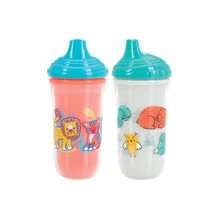 Insulated Hard Spout Sippy Cup 2 Pack