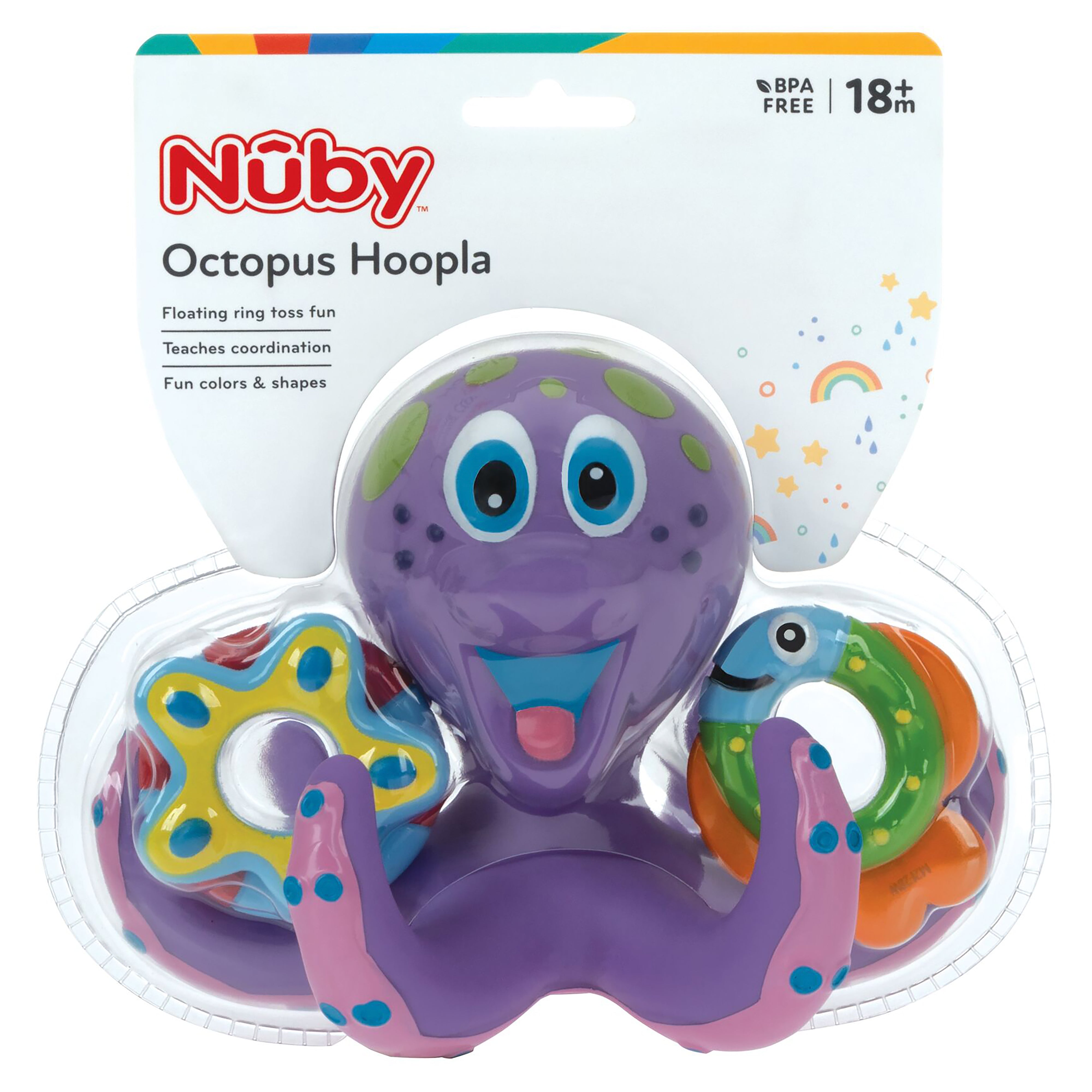 Nuby Octopus Hoopla Bath Toy