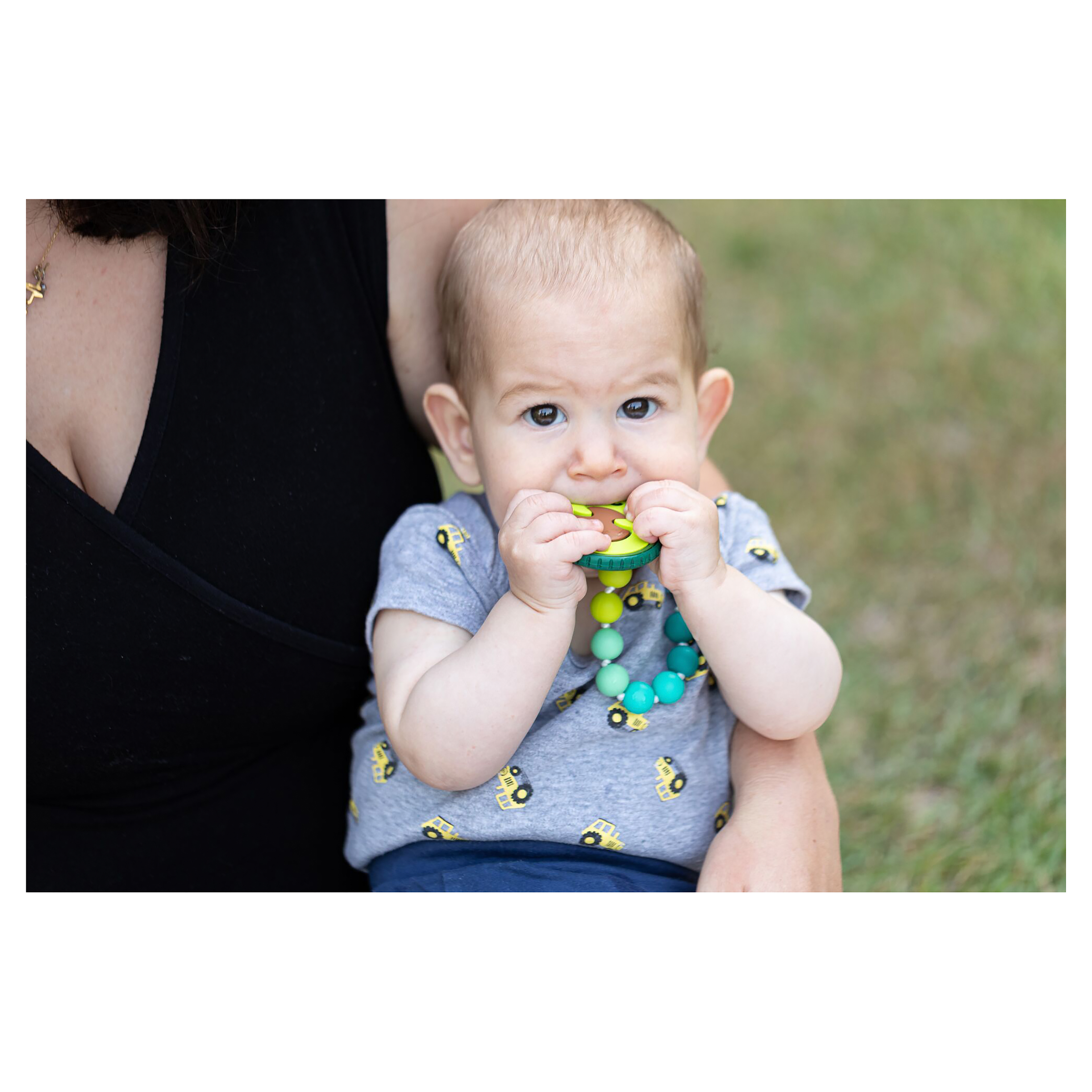 Nuby Silicone Teether with Pacifinder