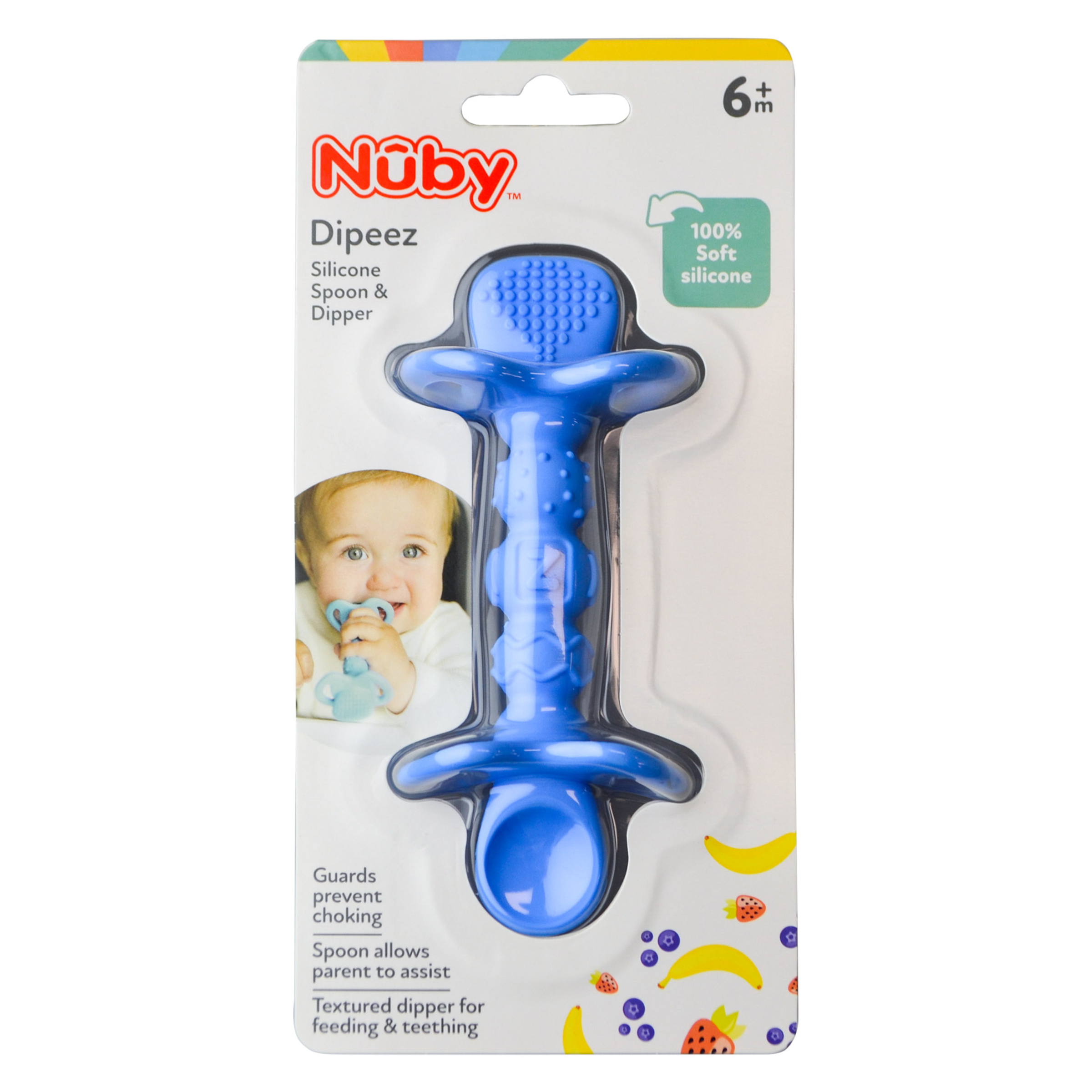 Nuby Dippeez Silicone Spoon & Dipper