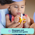 Nuby NanaNubs Banana Gum Massaging Toothbrush