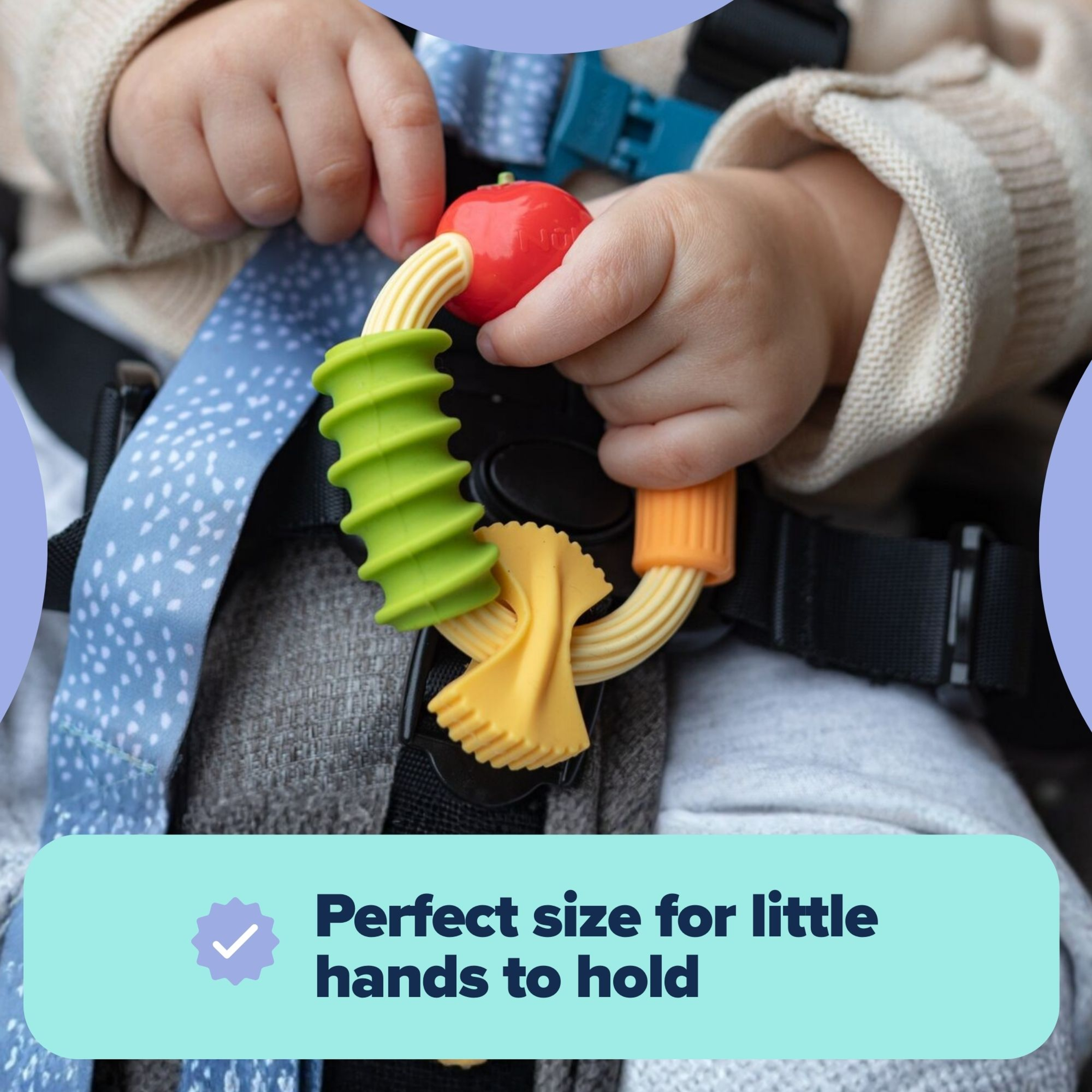 Nuby Pasta Ring Teether