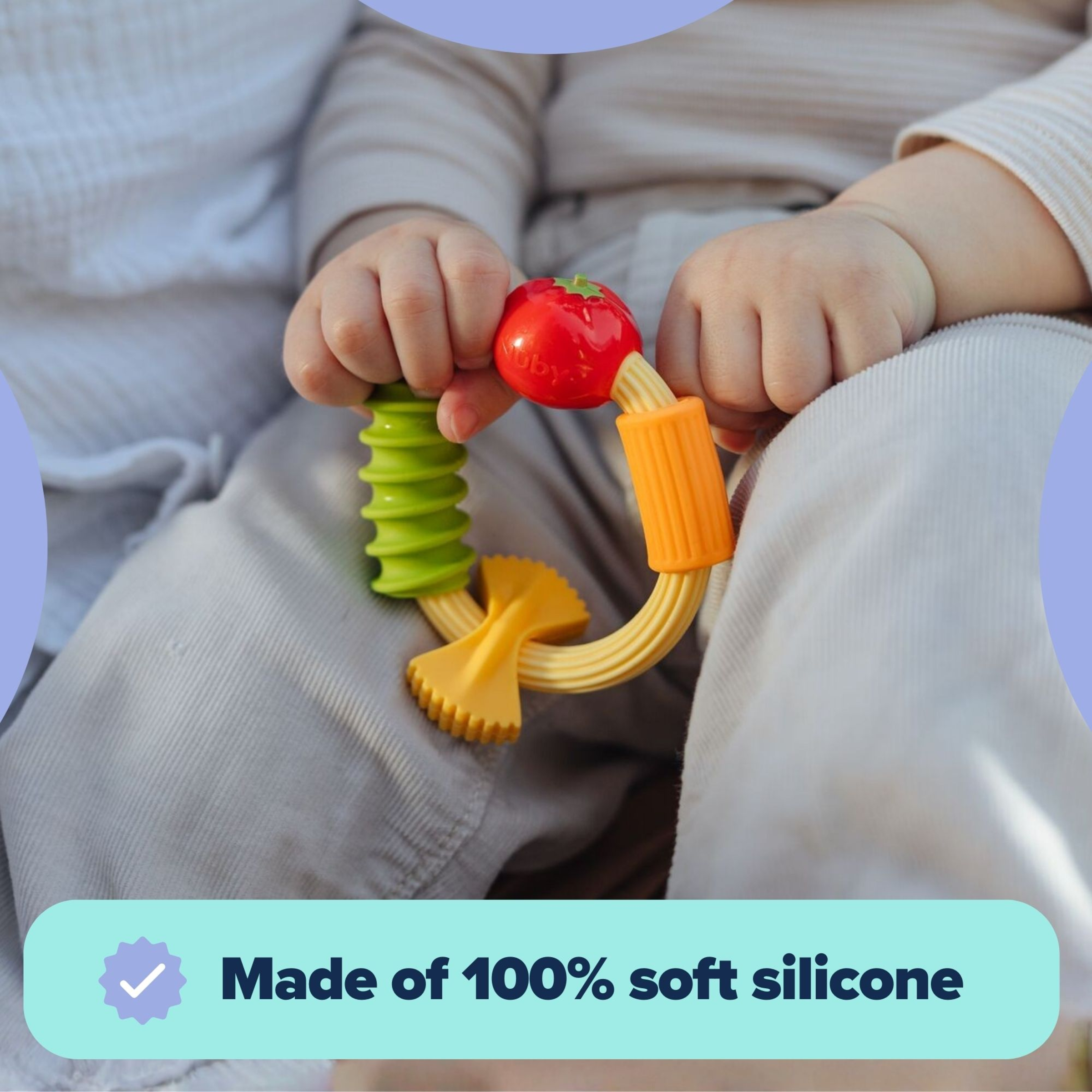 Nuby Pasta Ring Teether