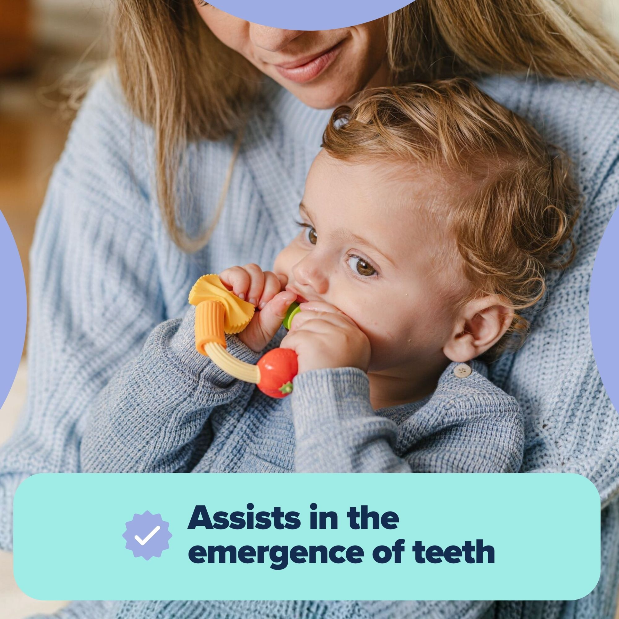 Nuby Pasta Ring Teether