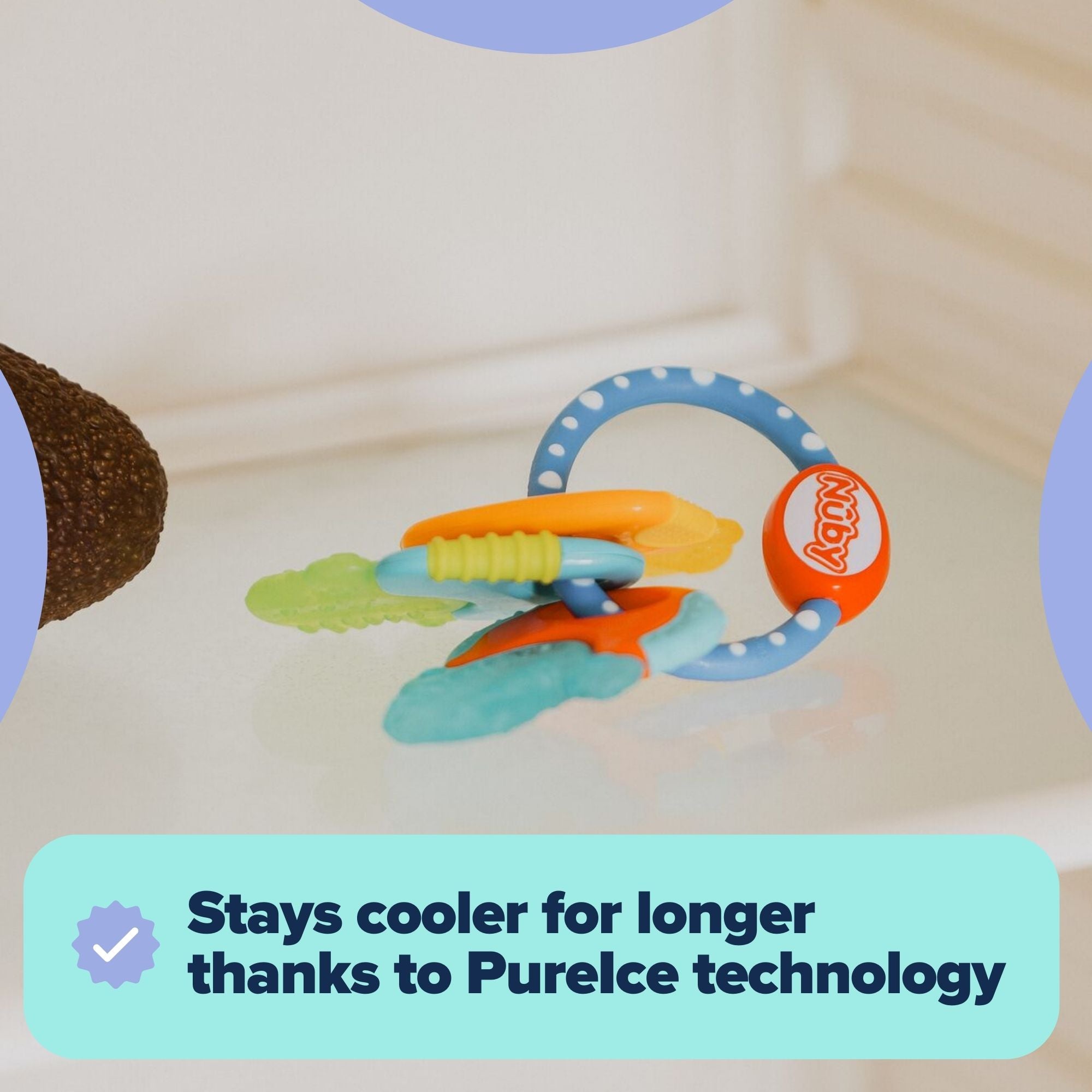 Nuby Icy-Bite Teether Keys