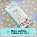 Nuby Citroganix Pacifier & Teether Wipes 1 Pack