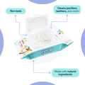 Nuby Citroganix Pacifier & Teether Wipes