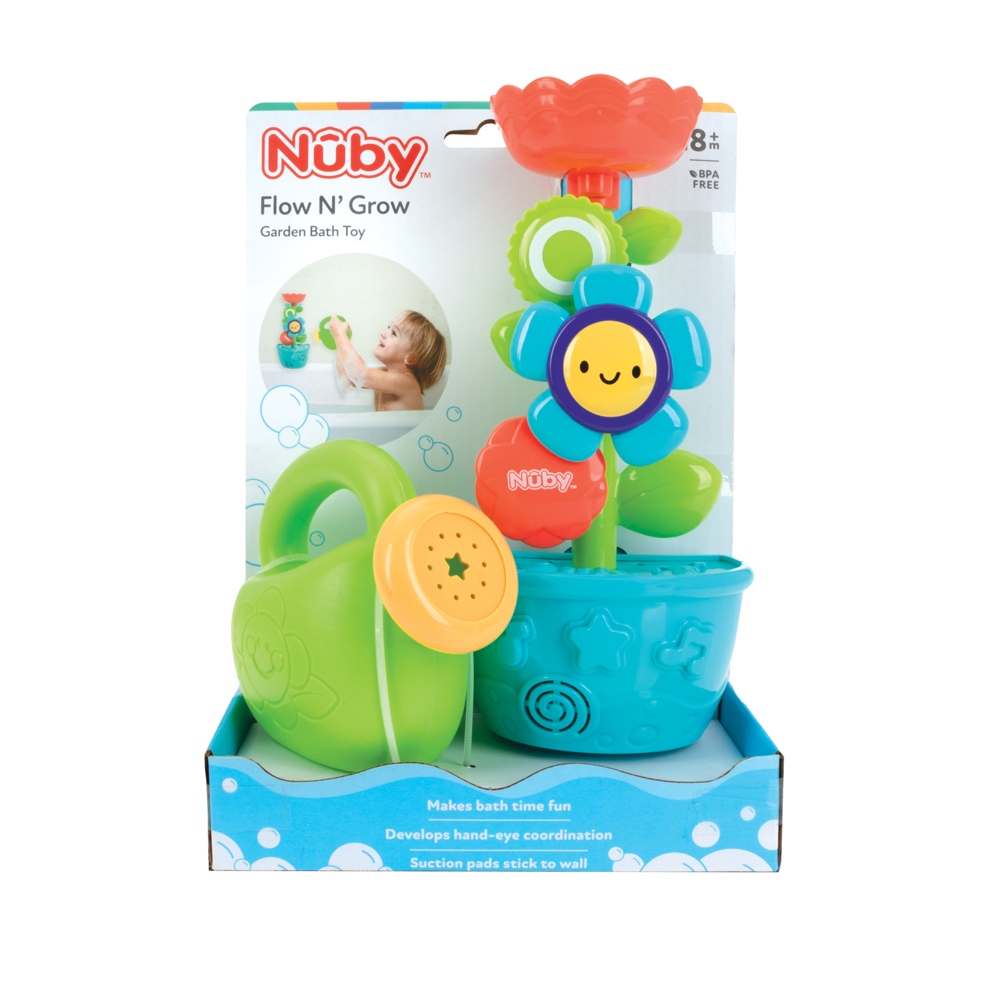 Nuby Flow N' Grow Garden Bath Toy