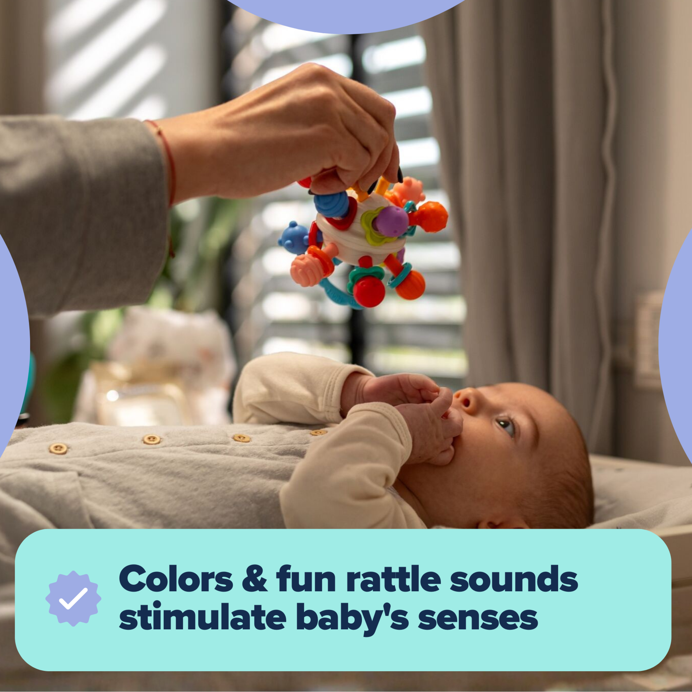 Nuby Twist Ball Activity Toy Teether
