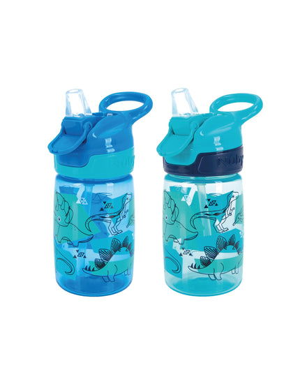 Incredible Gulp Water Bottle Dinosaur 2 Pack Cups Nuby Default Title