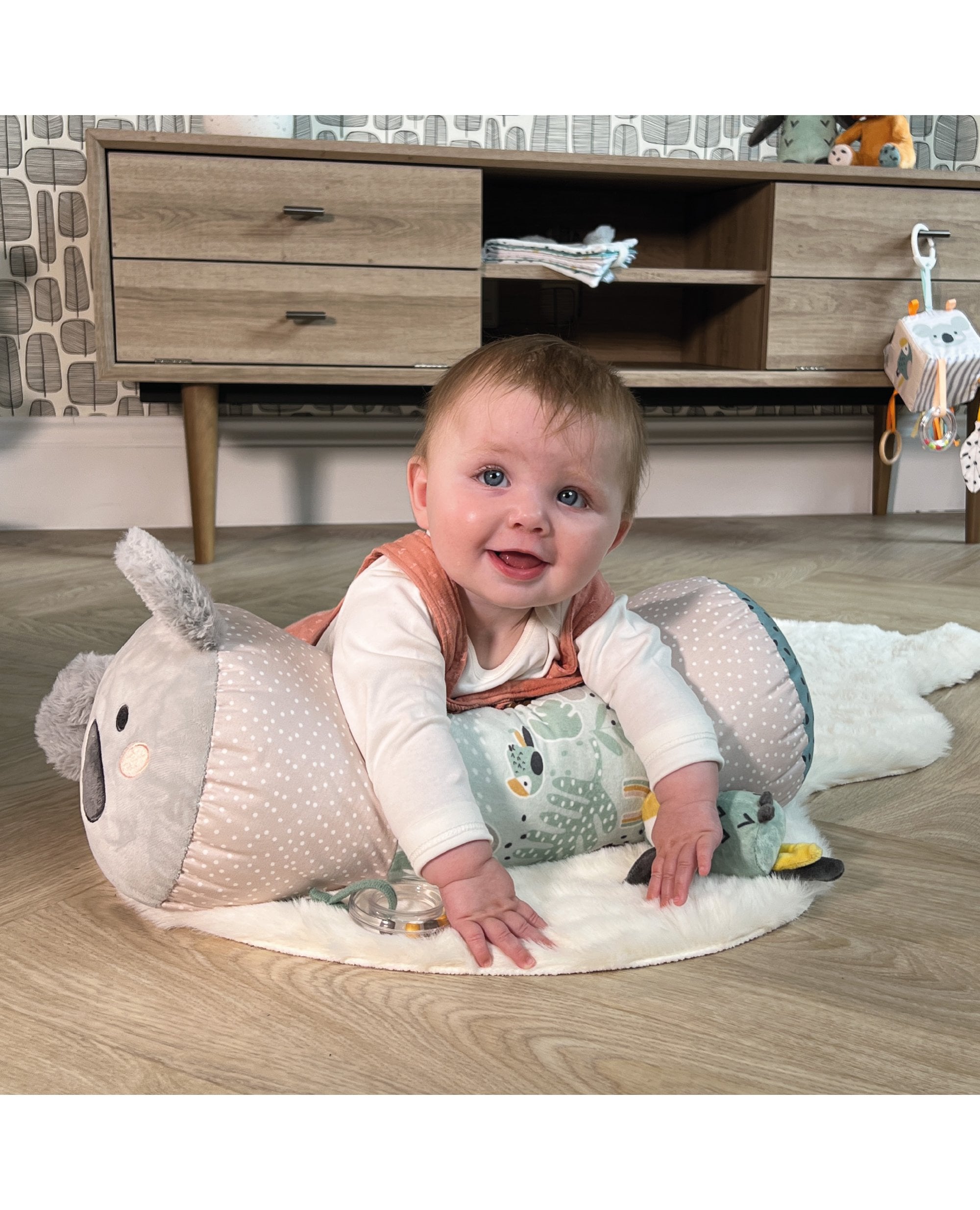 Animal Adventures Tummy Time Roller Tummy Time Nuby