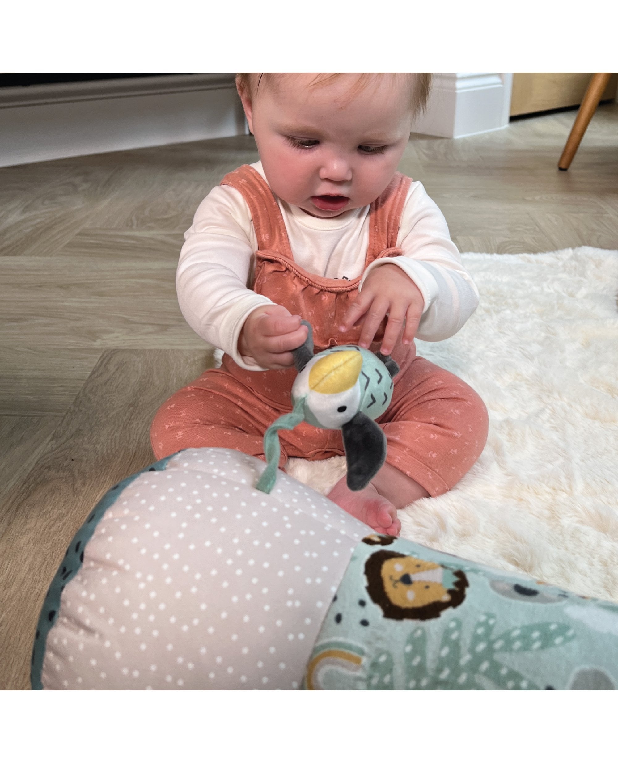 Animal Adventures Tummy Time Roller Tummy Time Nuby