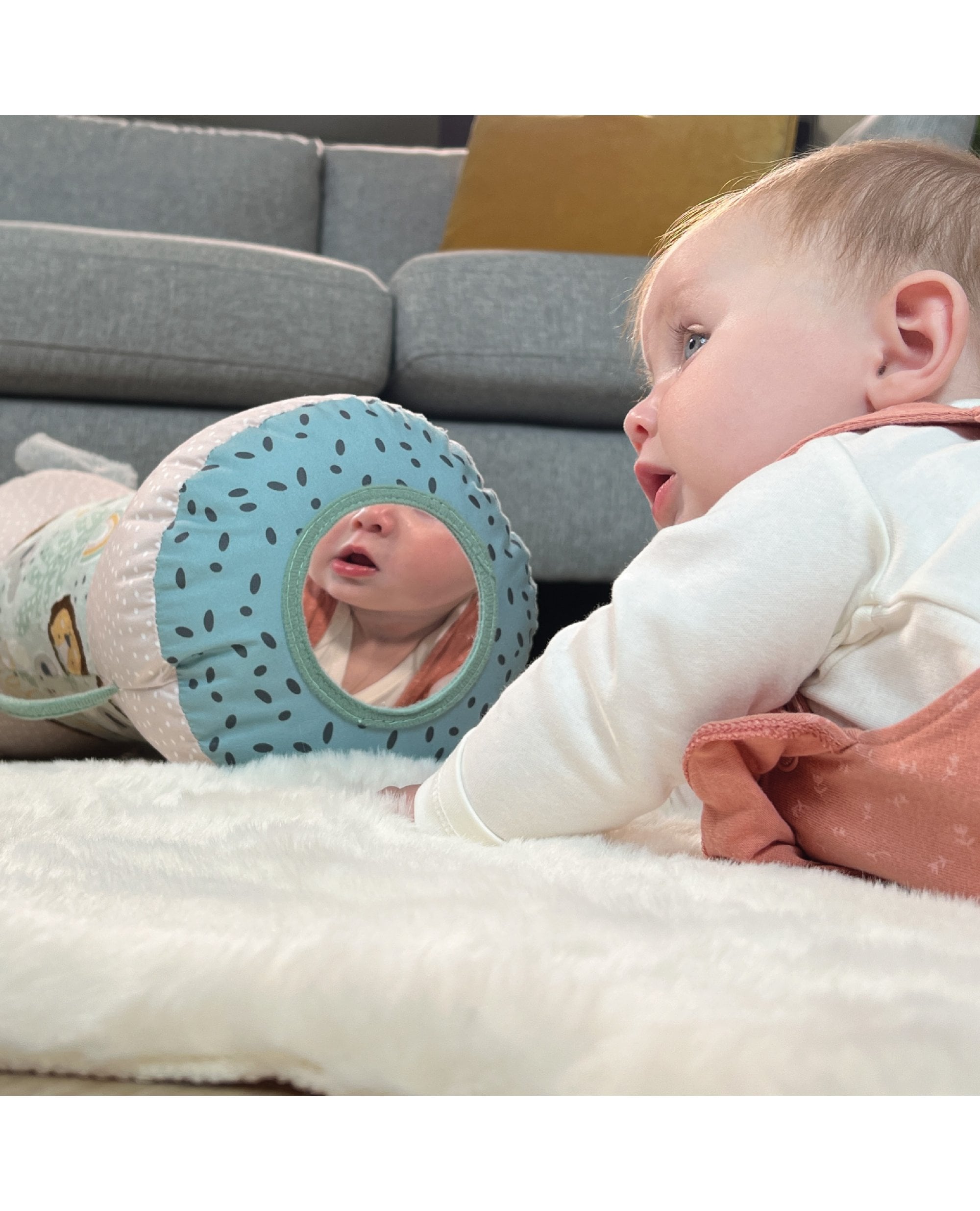 Animal Adventures Tummy Time Roller Tummy Time Nuby