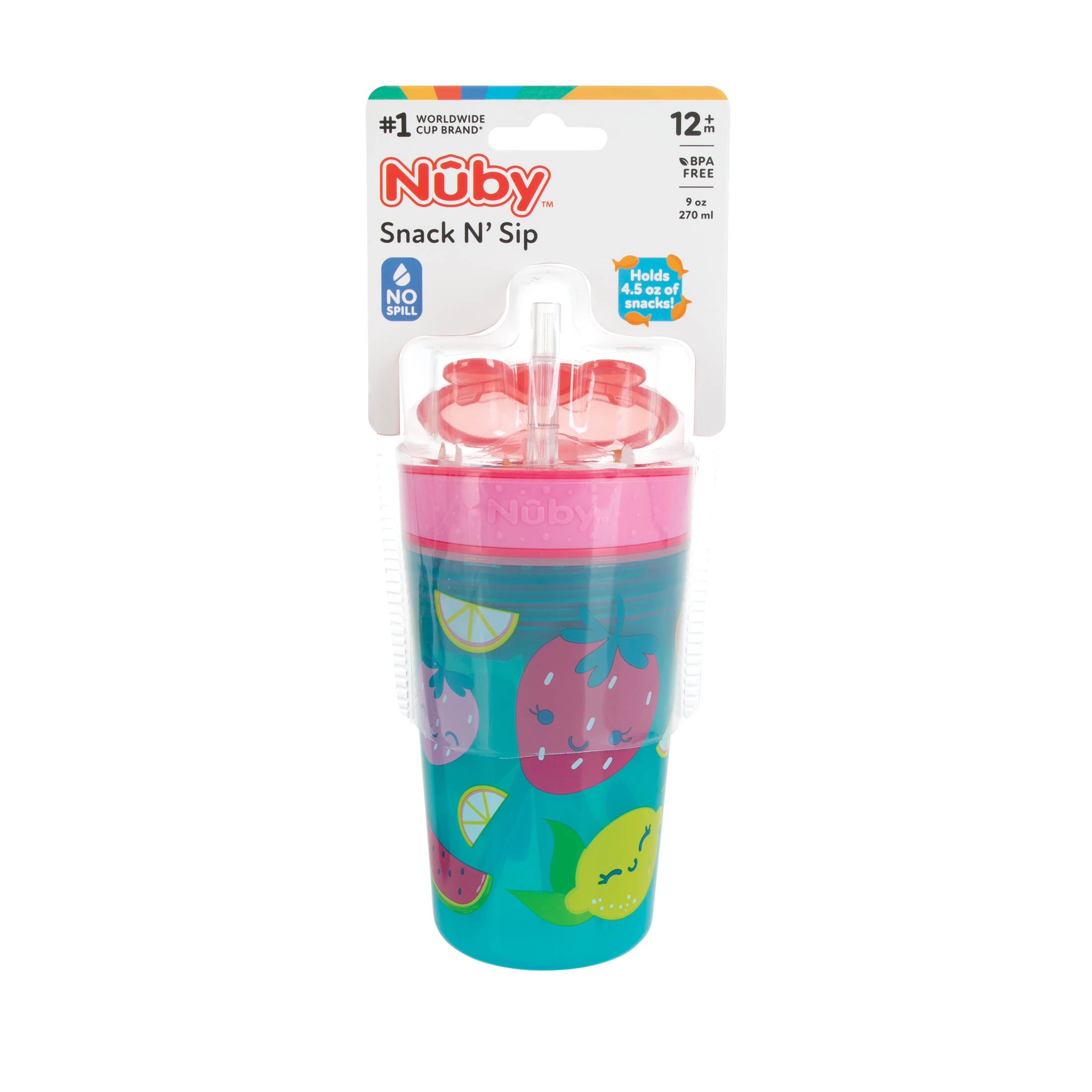 Nuby Snack N' Sip Cup 270ml