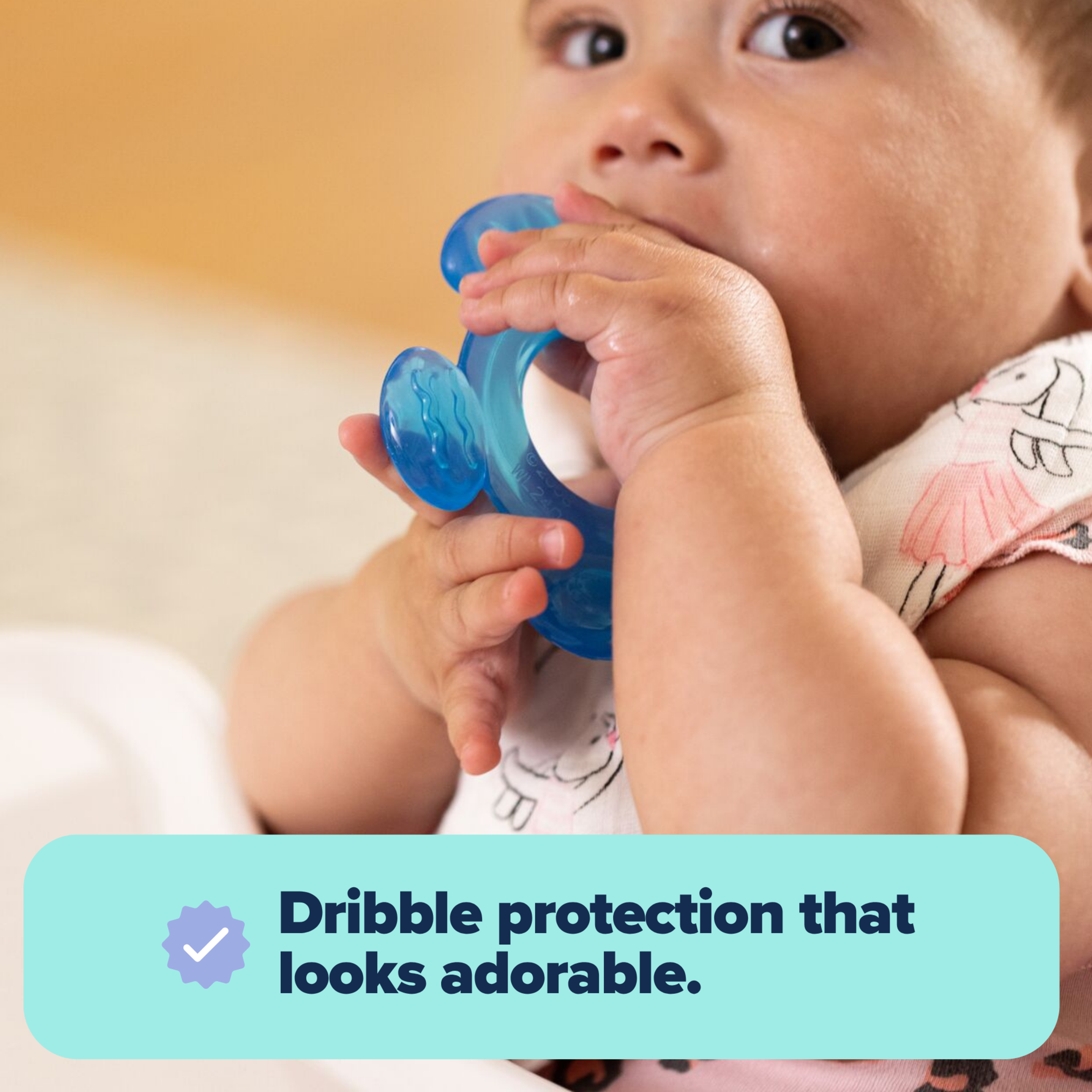 Nuby Muslin Bandana Bibs with Teething Corner
