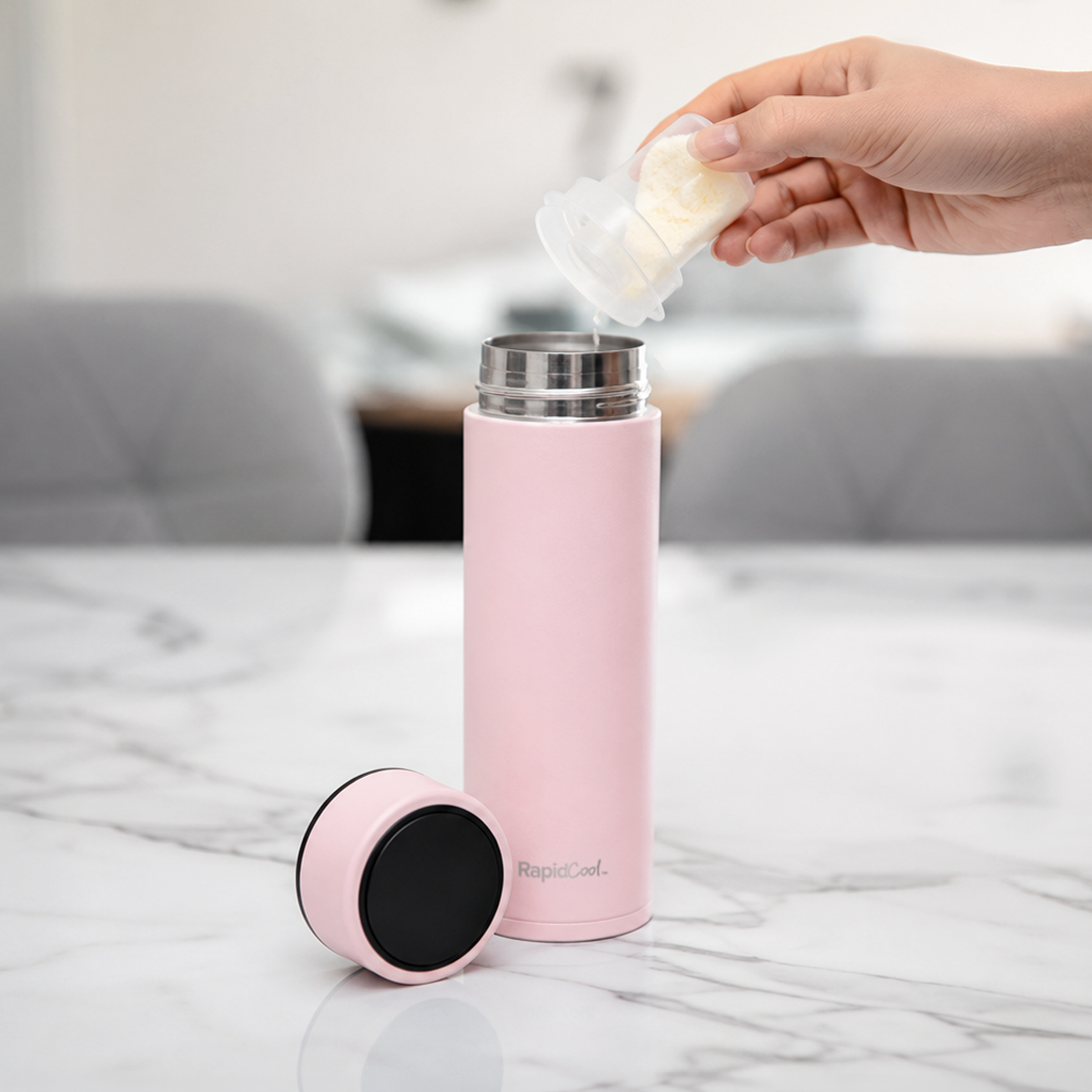 Nuby RapidCool™ Pink Portable Formula Feed Maker