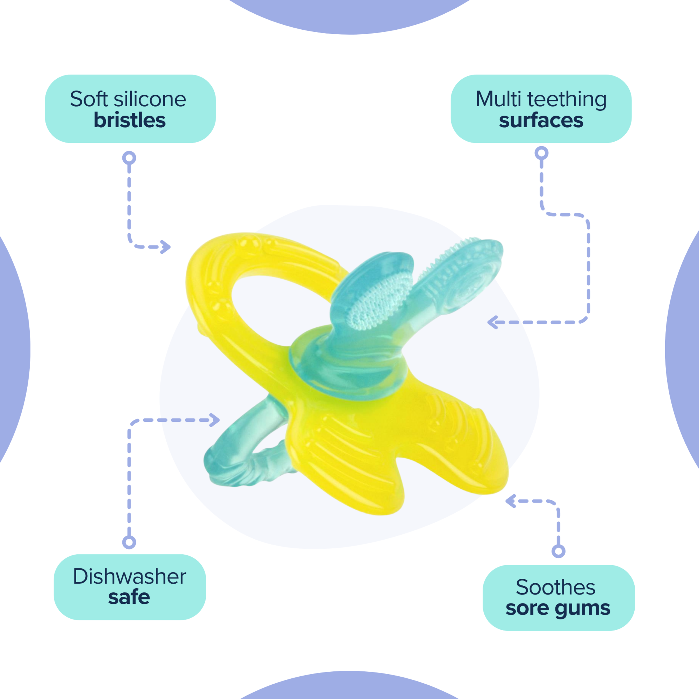 Nuby Chewbies Multi-textured Teether