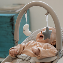 baby in a bouncer