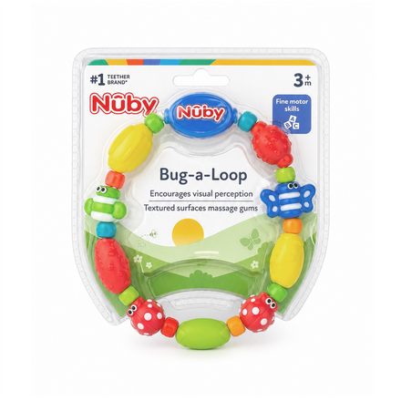Nuby Bug-a-Loop Teether 