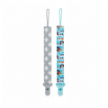 Nuby Printed Fabric Pacifinder 2 Pack