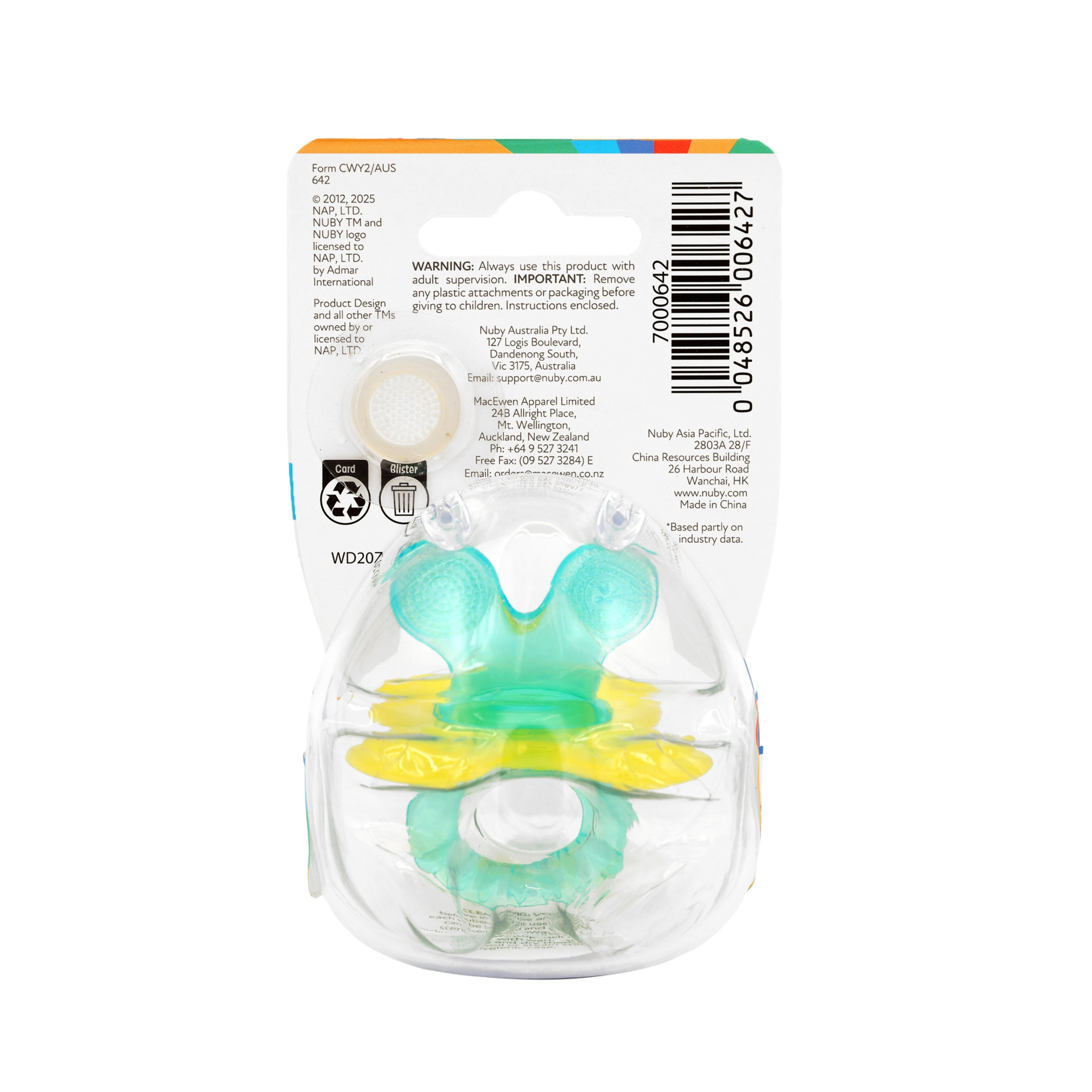 Nuby Chewbies Multi-textured Teether
