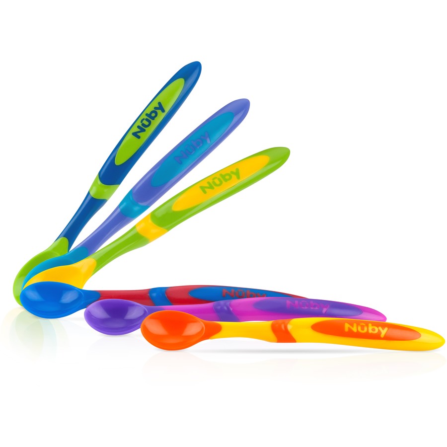 Baby Weaning Spoons 6 Pack