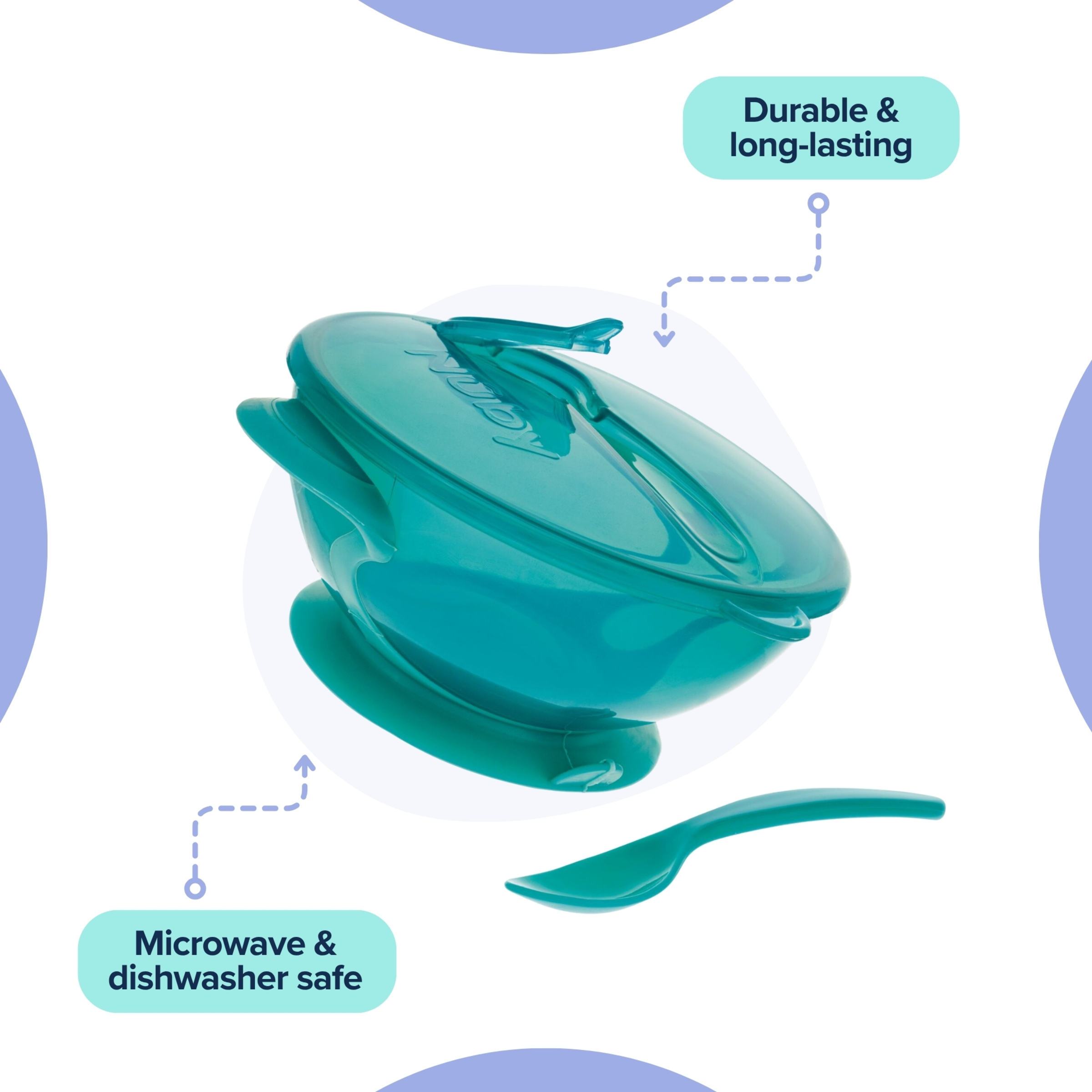Nuby Easy Go Suction Bowl & Spoon