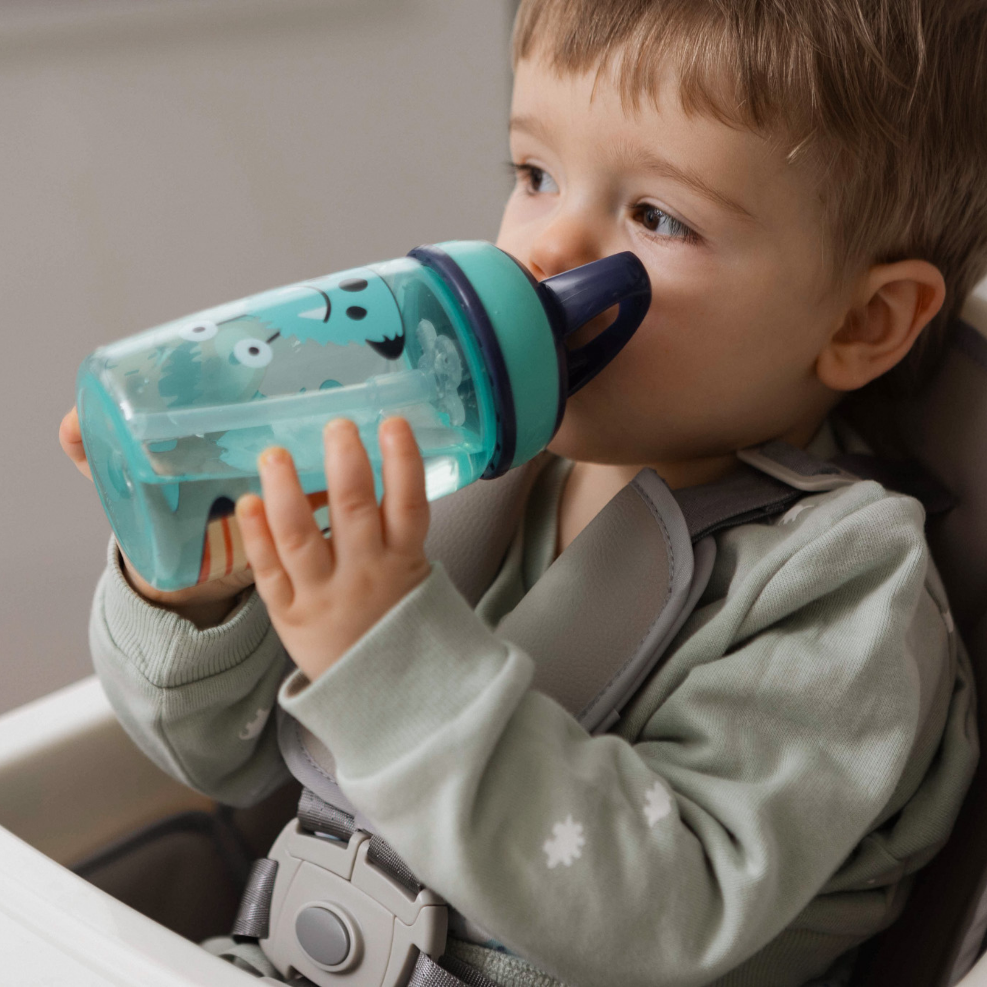 Mighty Swig Water Bottle Monsters 2 Pack Cups Nuby