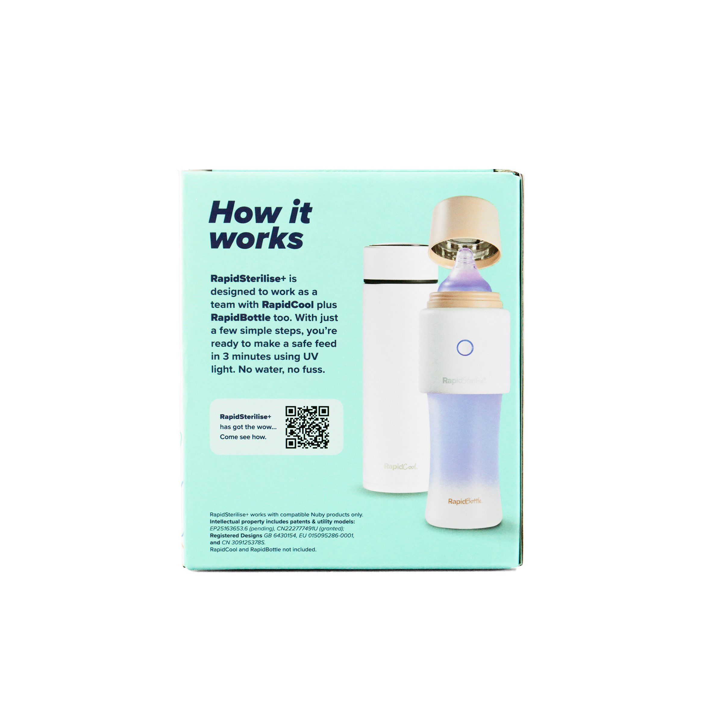Nuby RapidSterilise+ UV Steriliser