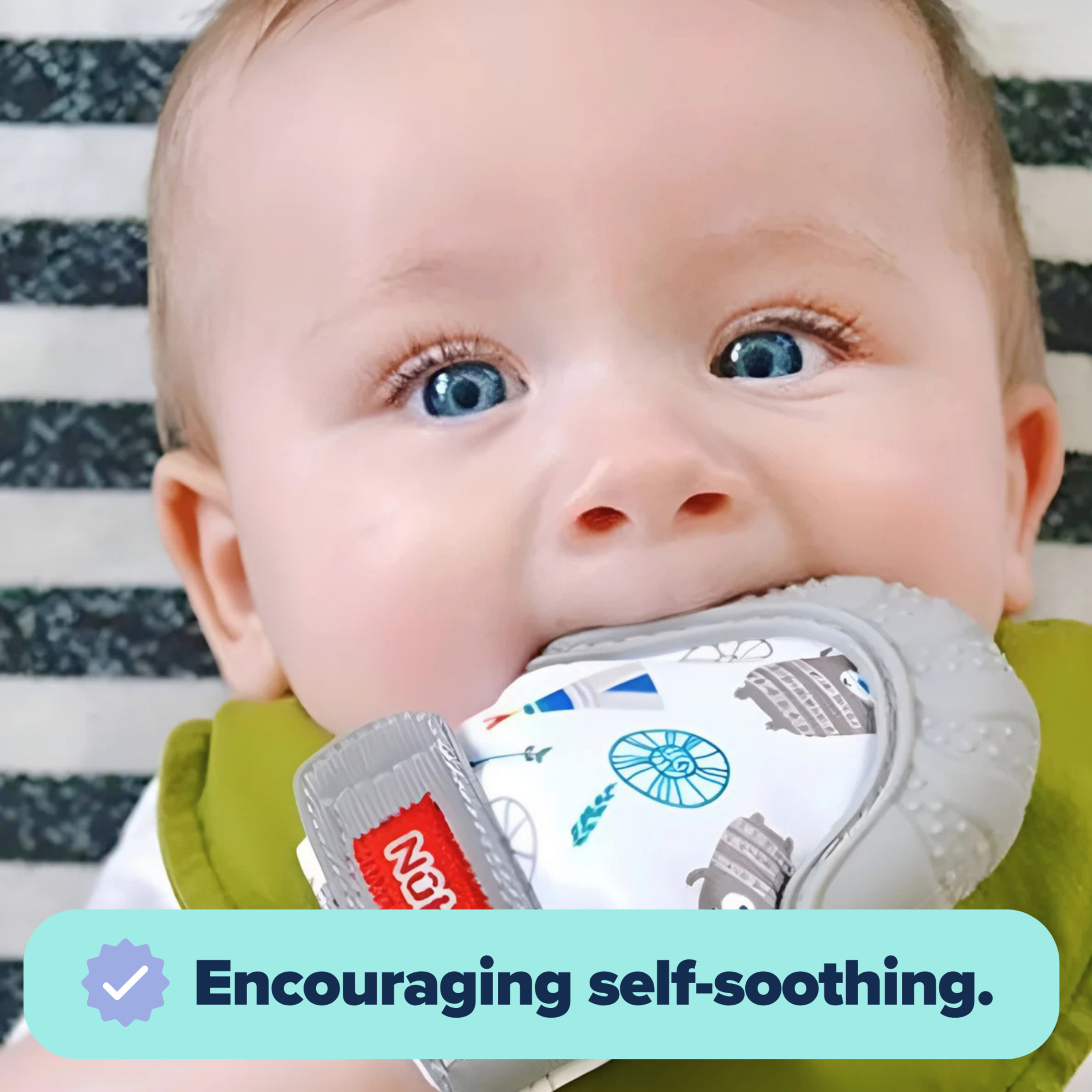 Nuby Soft Silicone Teething Mitt