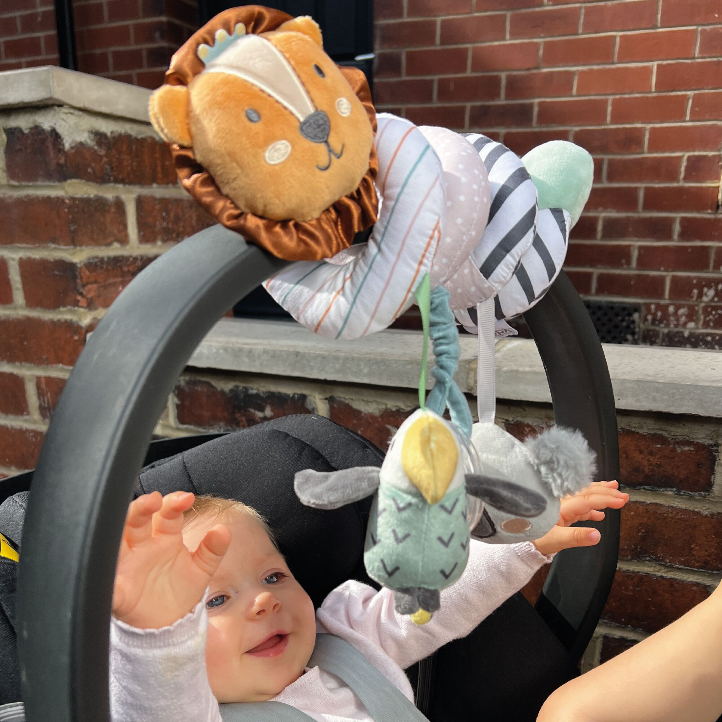 Nuby Animal Adventures Stroller Spiral 