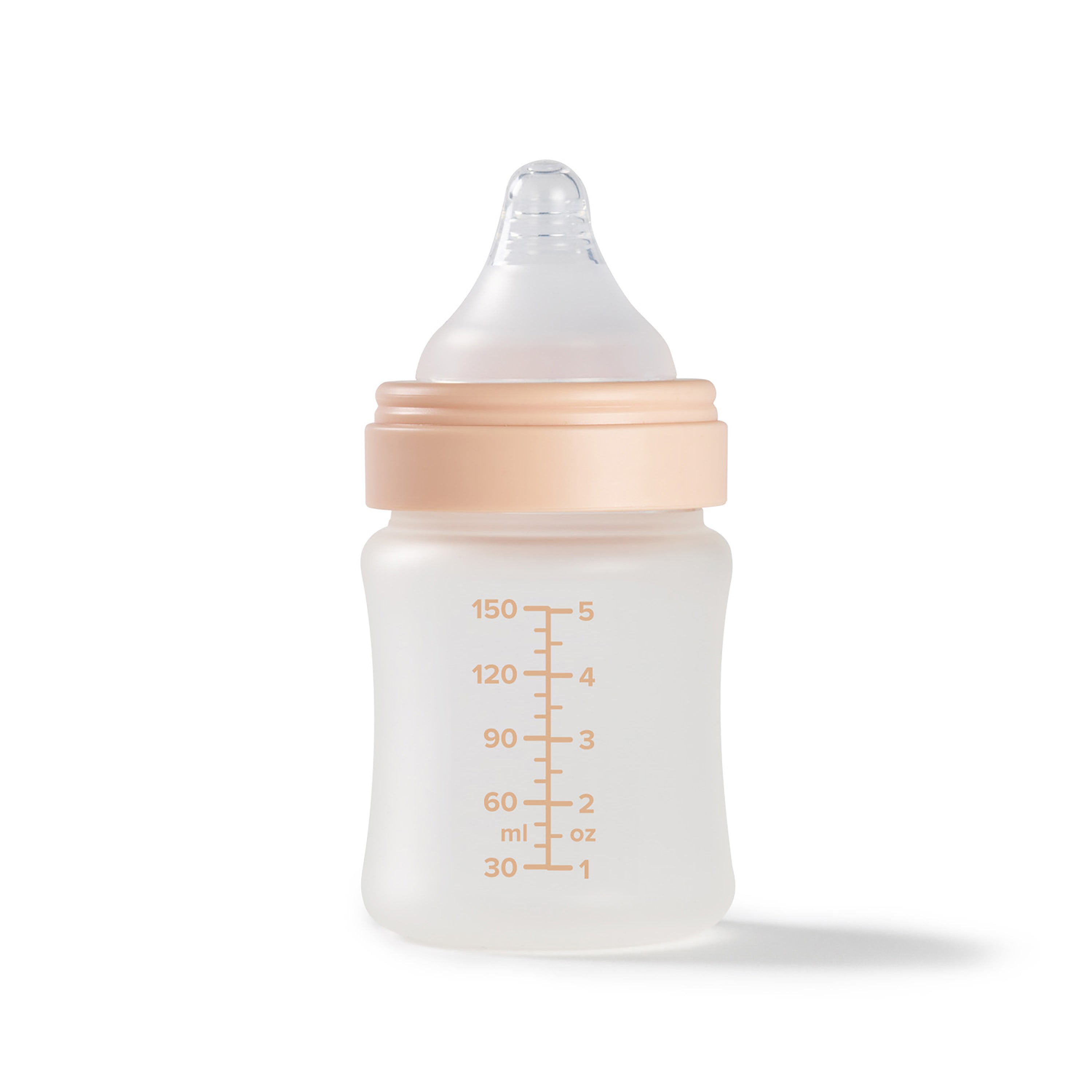 RapidBottle Glass Baby Bottle Beige 150ml