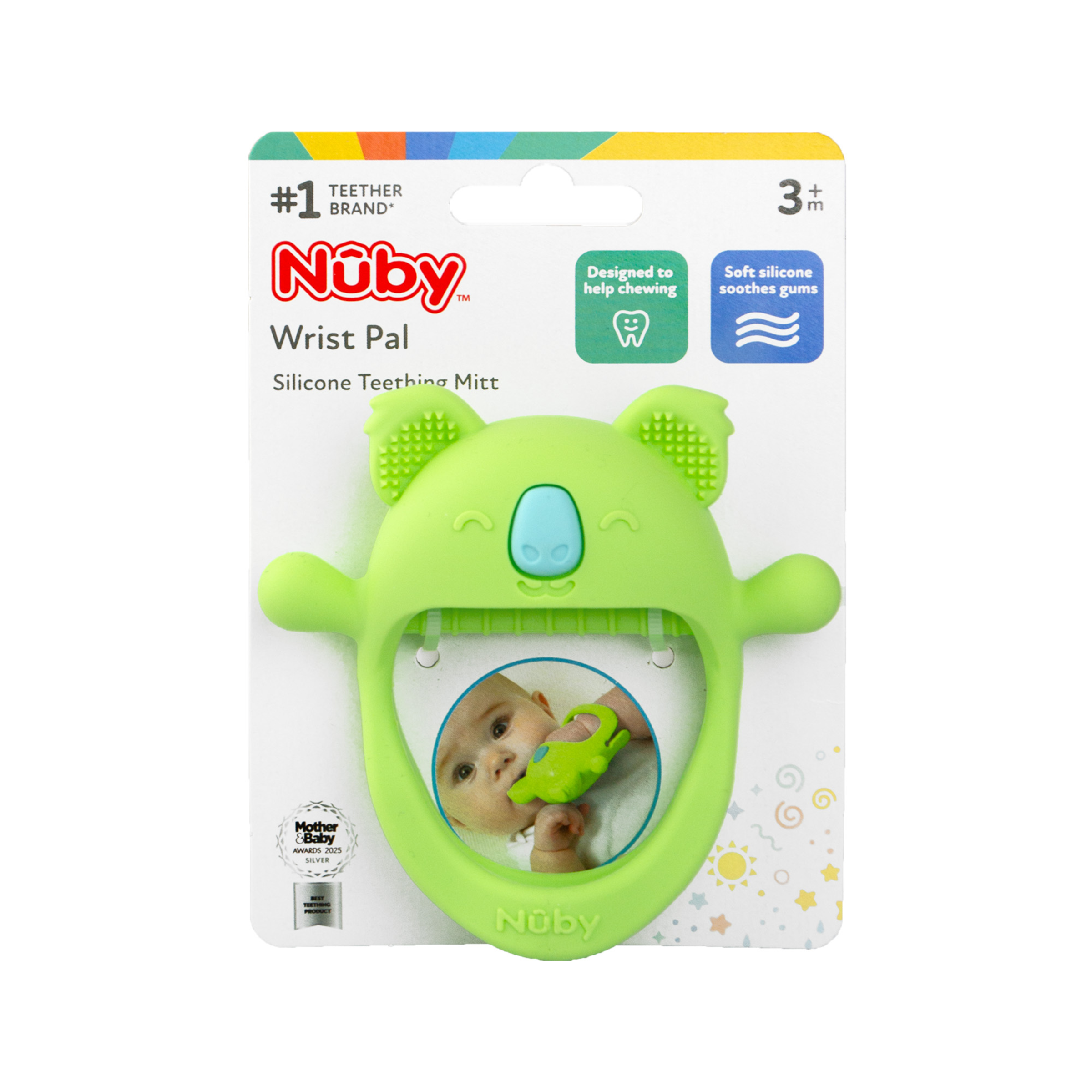 Nuby Koala Silicone Teething Mitt