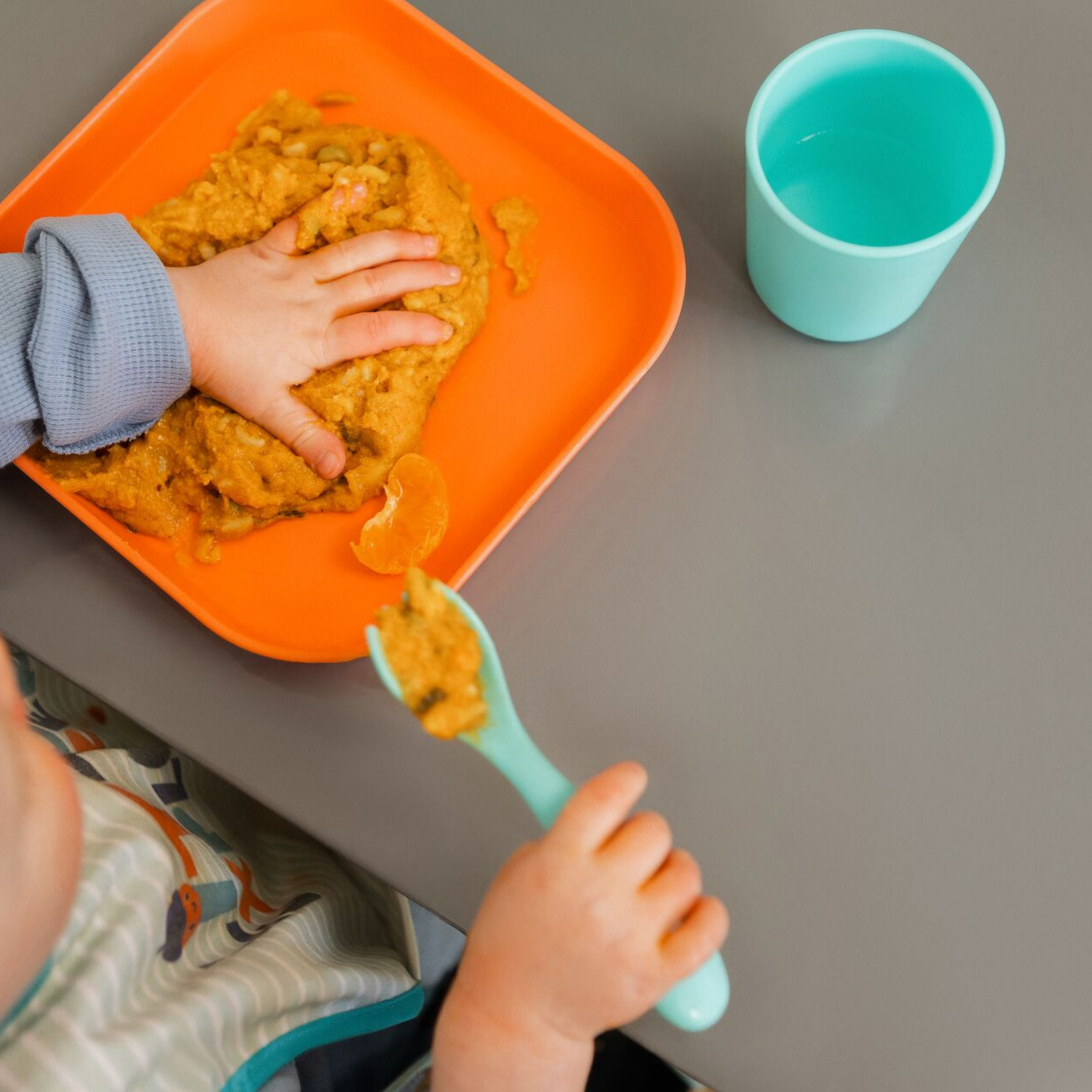 Nuby Brights Baby Utensils Mealtime Cutlery