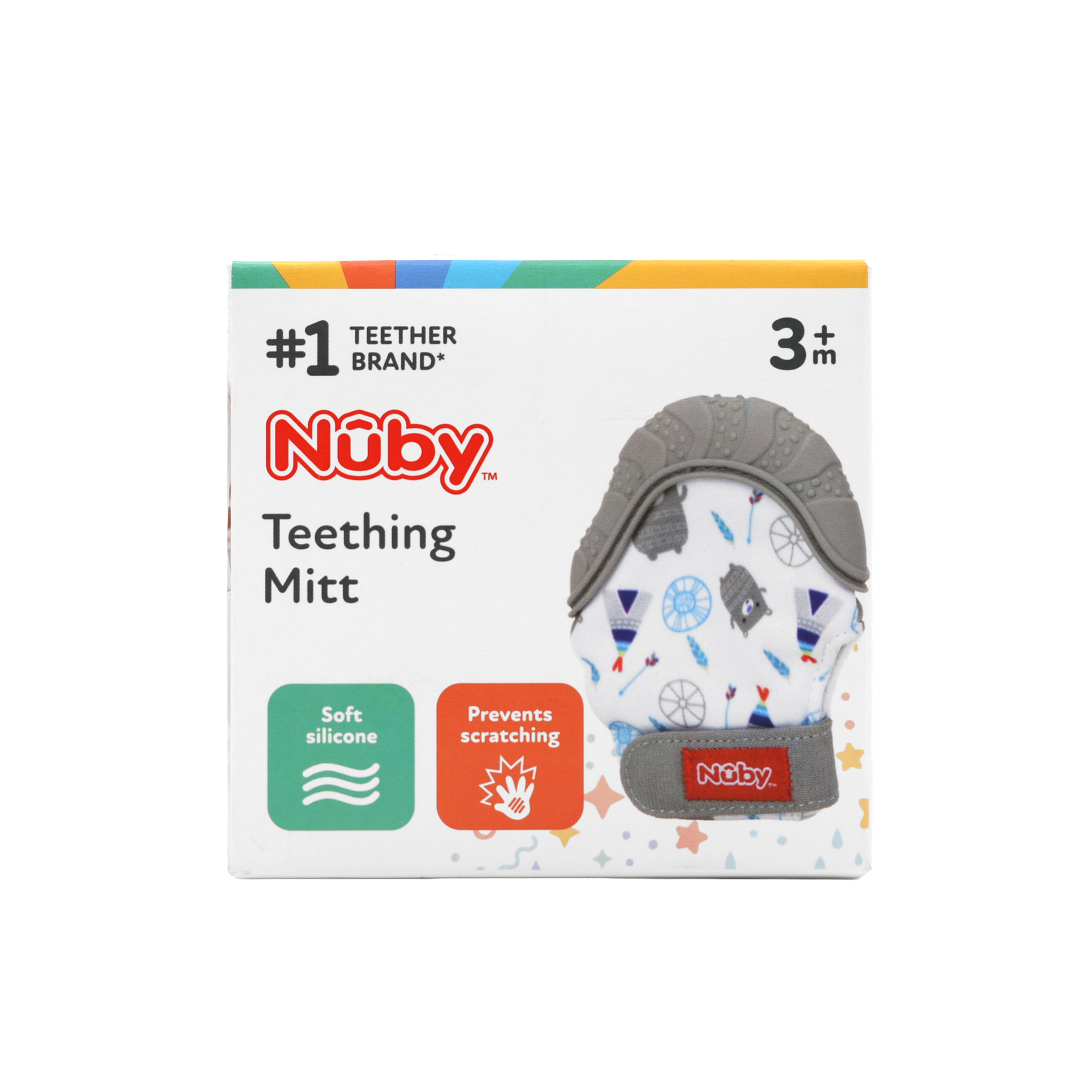 Nuby Soft Silicone Teething Mitt