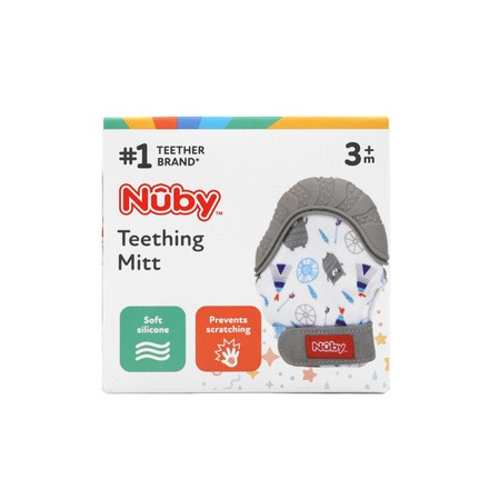 Nuby Soft Silicone Teething Mitt