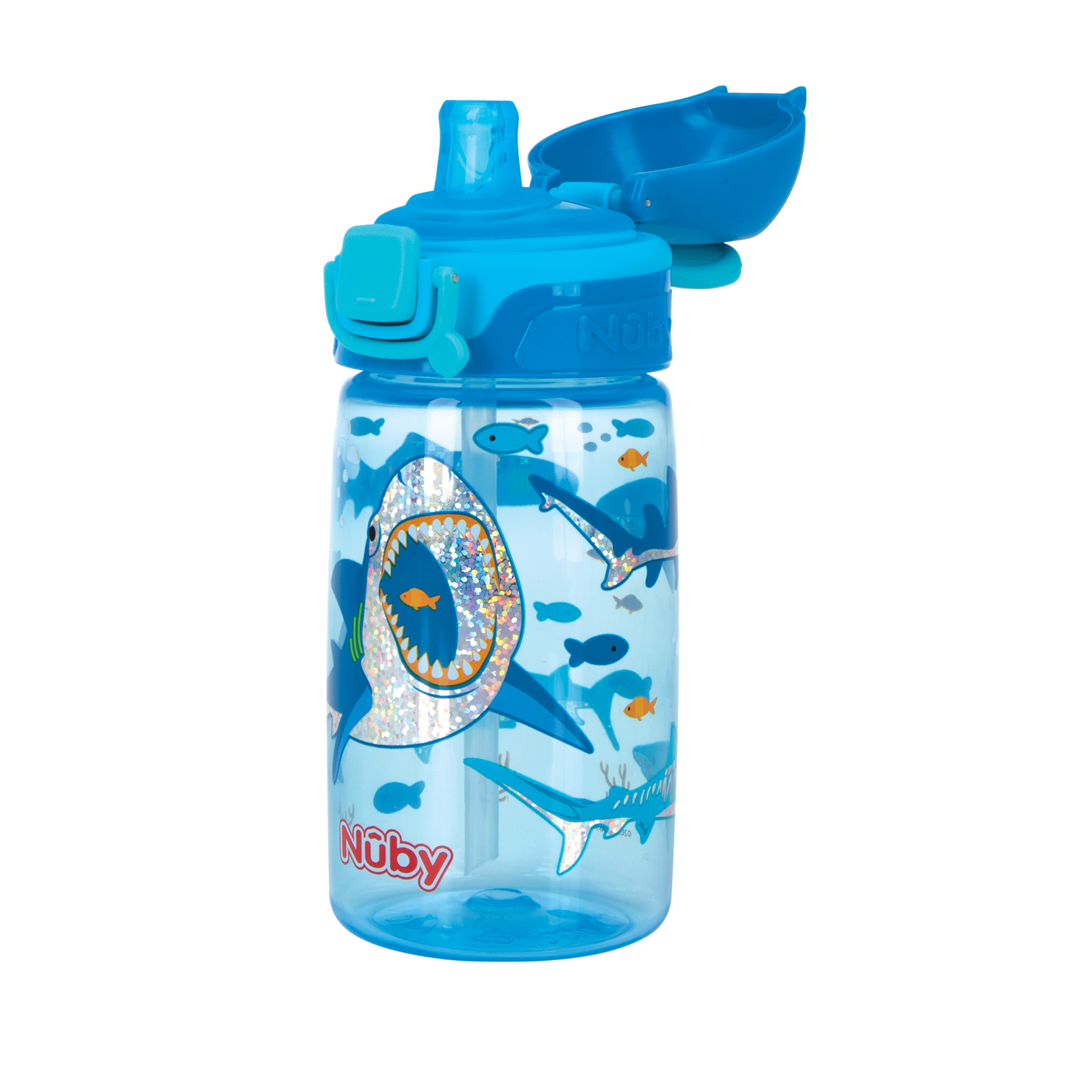 Nuby Thirsty Kids Flip-It Bolt Silicone Spout Cup 415ml