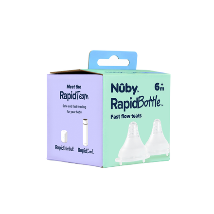 Nuby RapidBottle Fast Flow Teats