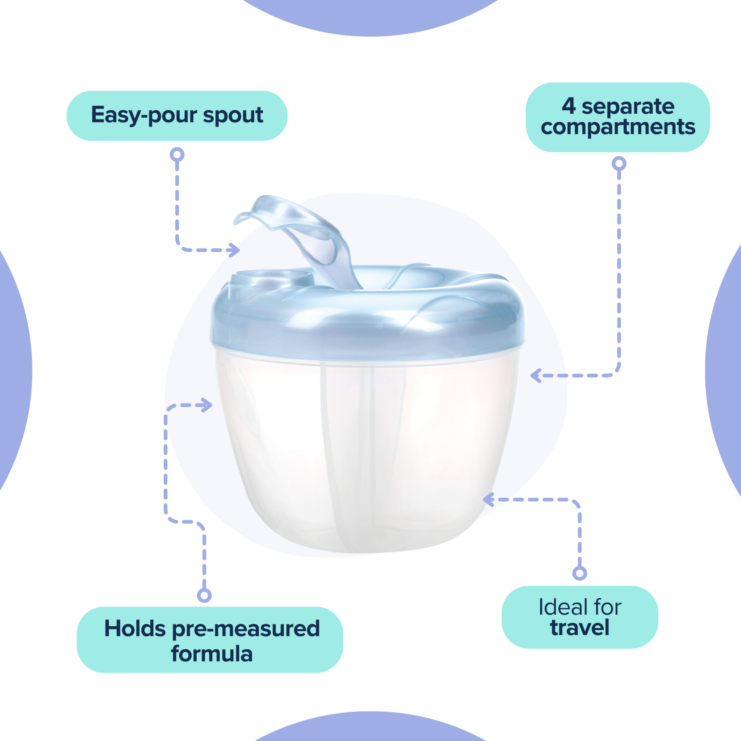 Nuby Powder Formula Dispenser