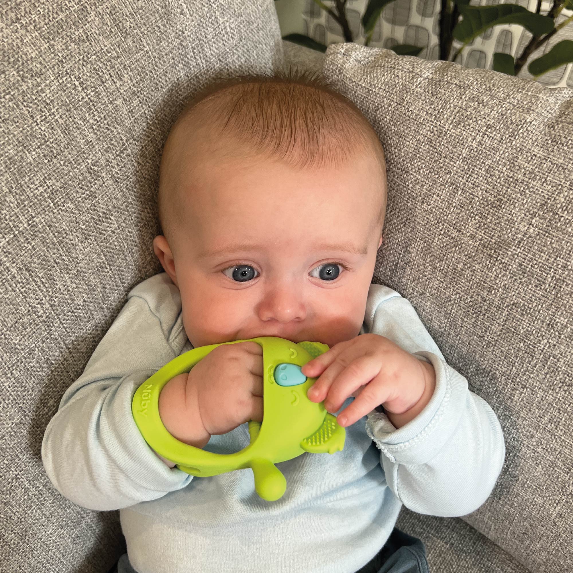 Wrist Pal Silicone Teething Mitt Teether Nuby