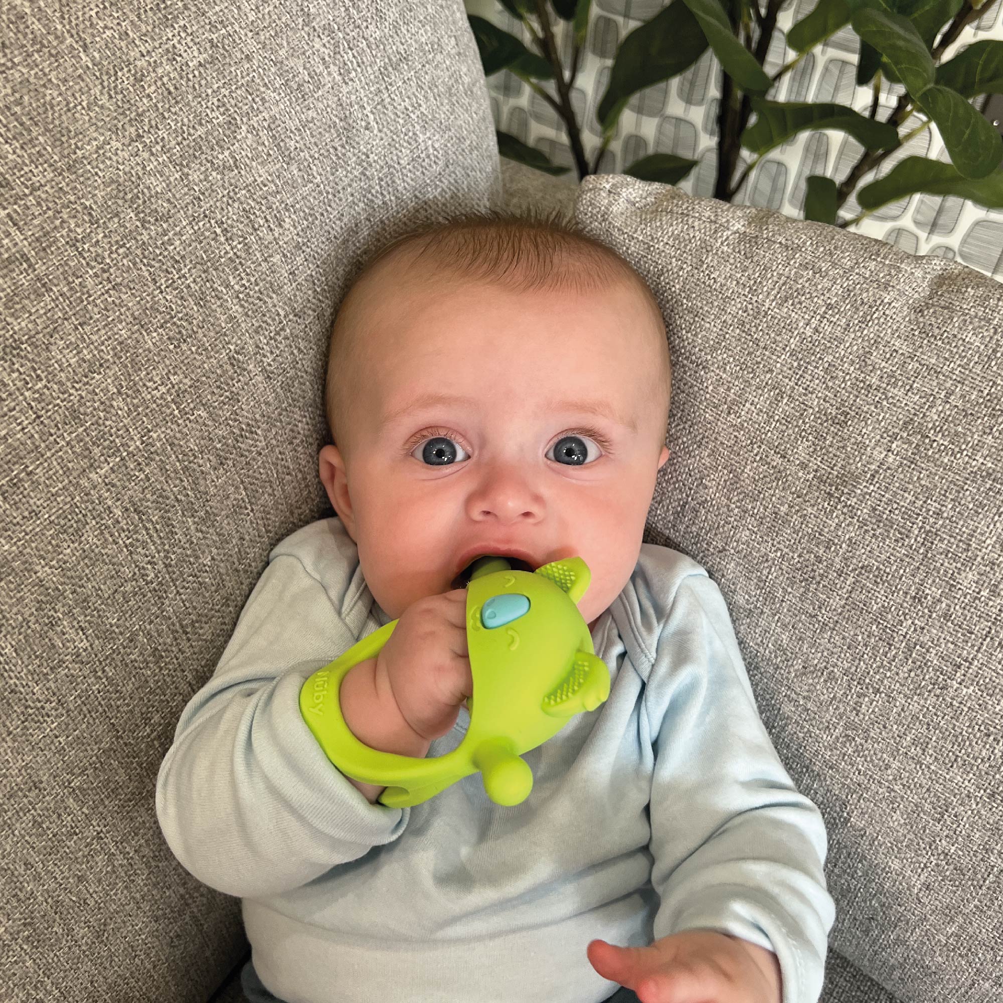 Wrist Pal Silicone Teething Mitt Teether Nuby