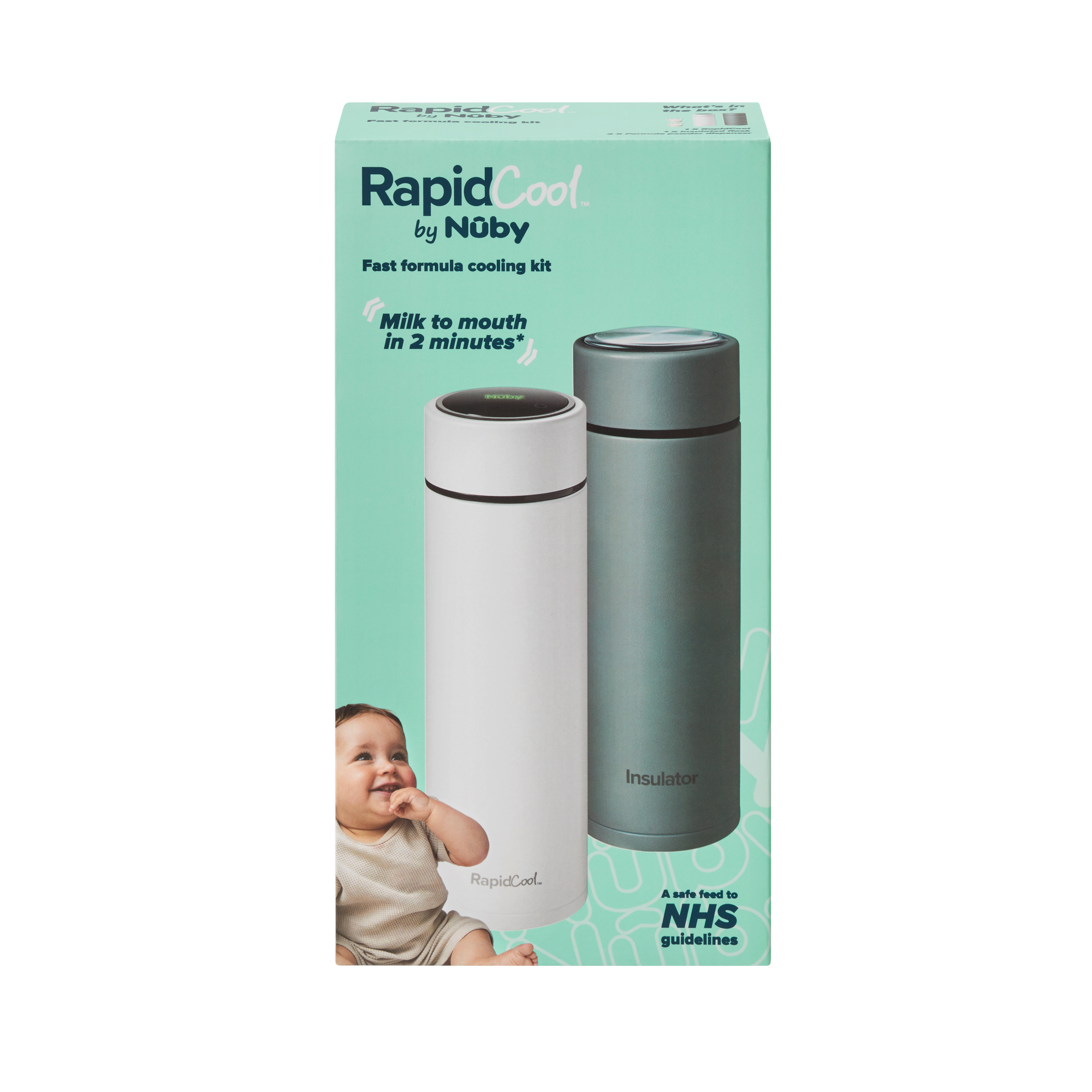 Nuby RapidCool™ Twin Portable Formula Feed Maker