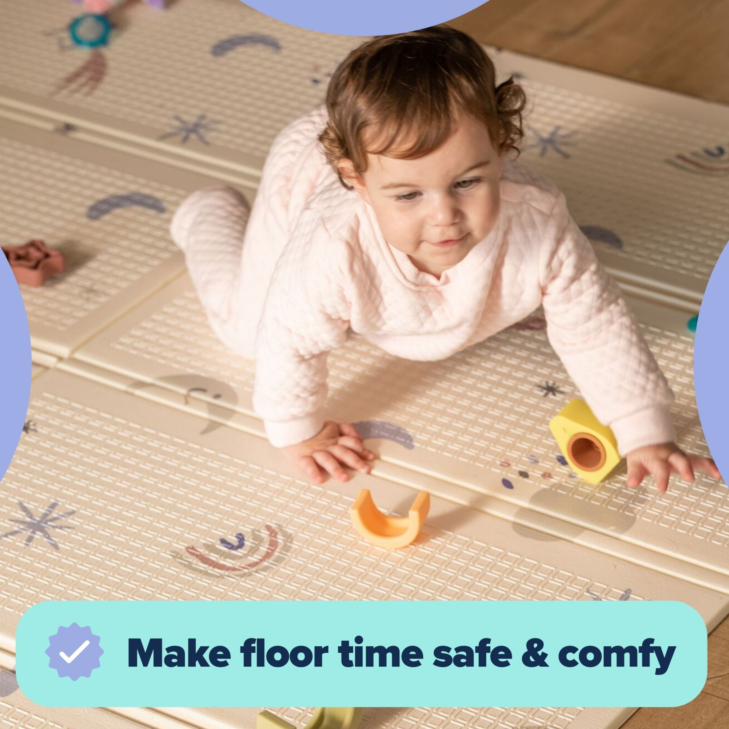 Nuby Foldable Play Mat Safari 