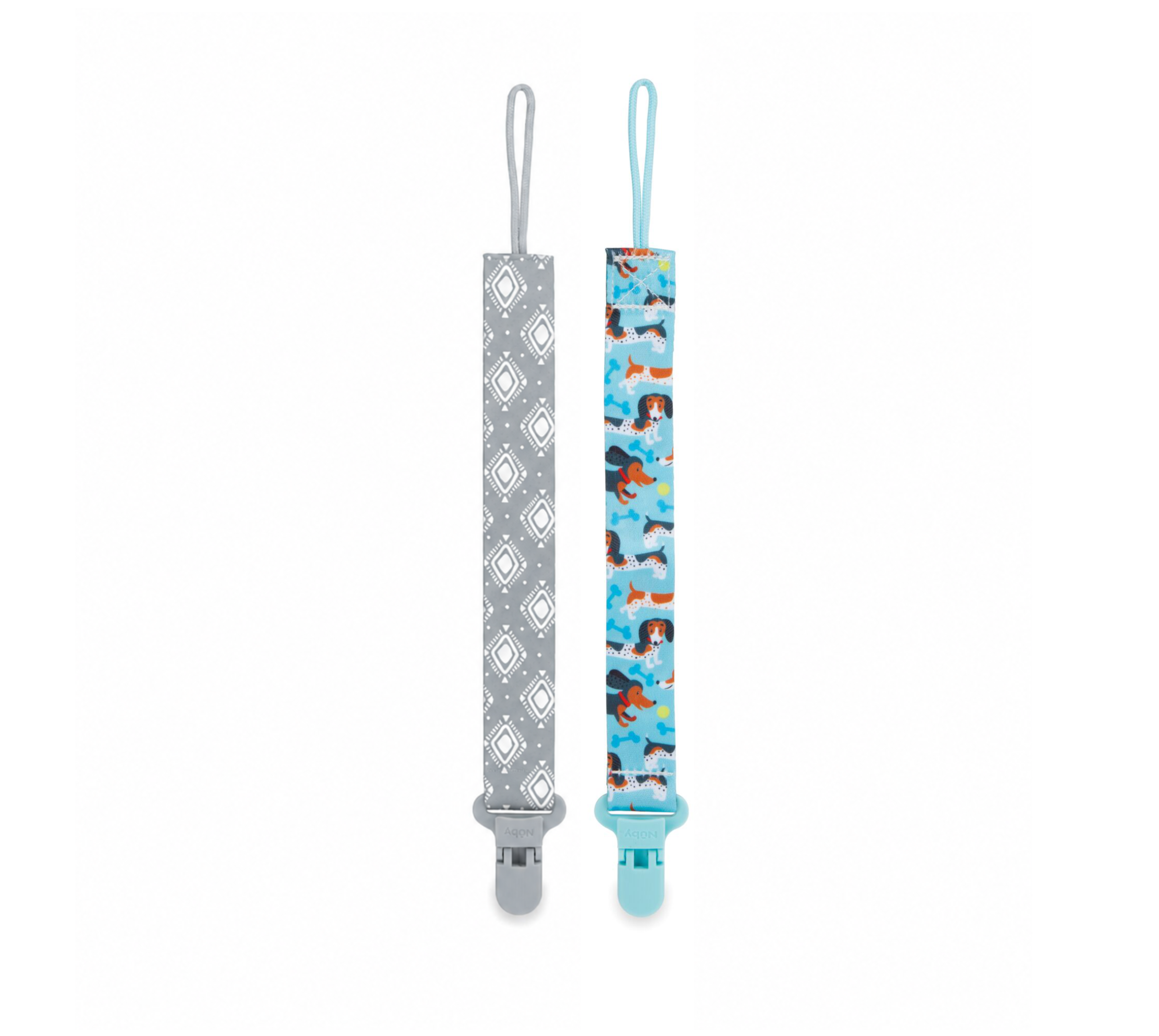 Nuby Printed Fabric Pacifinder Clip