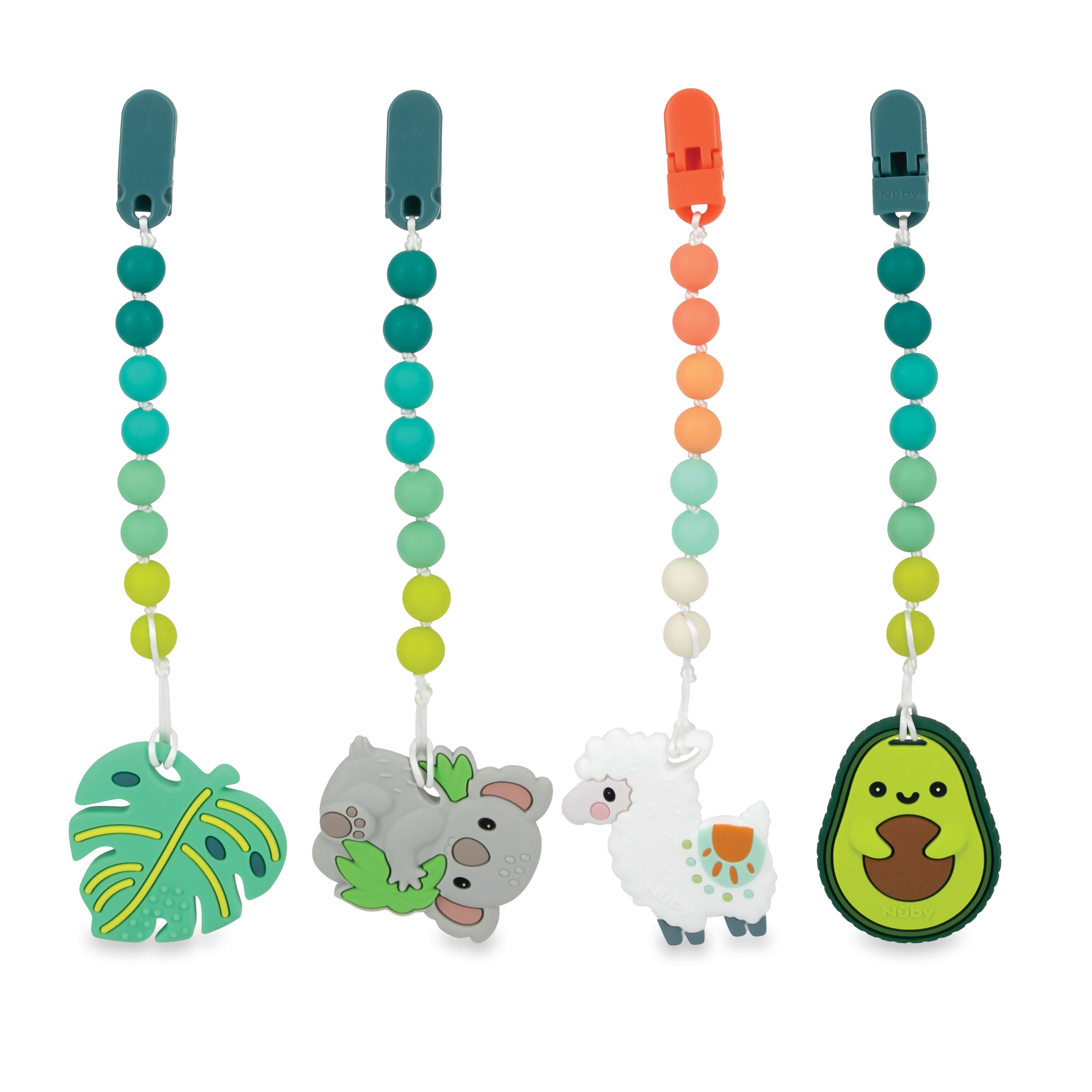 Nuby Silicone Teether with Pacifinder